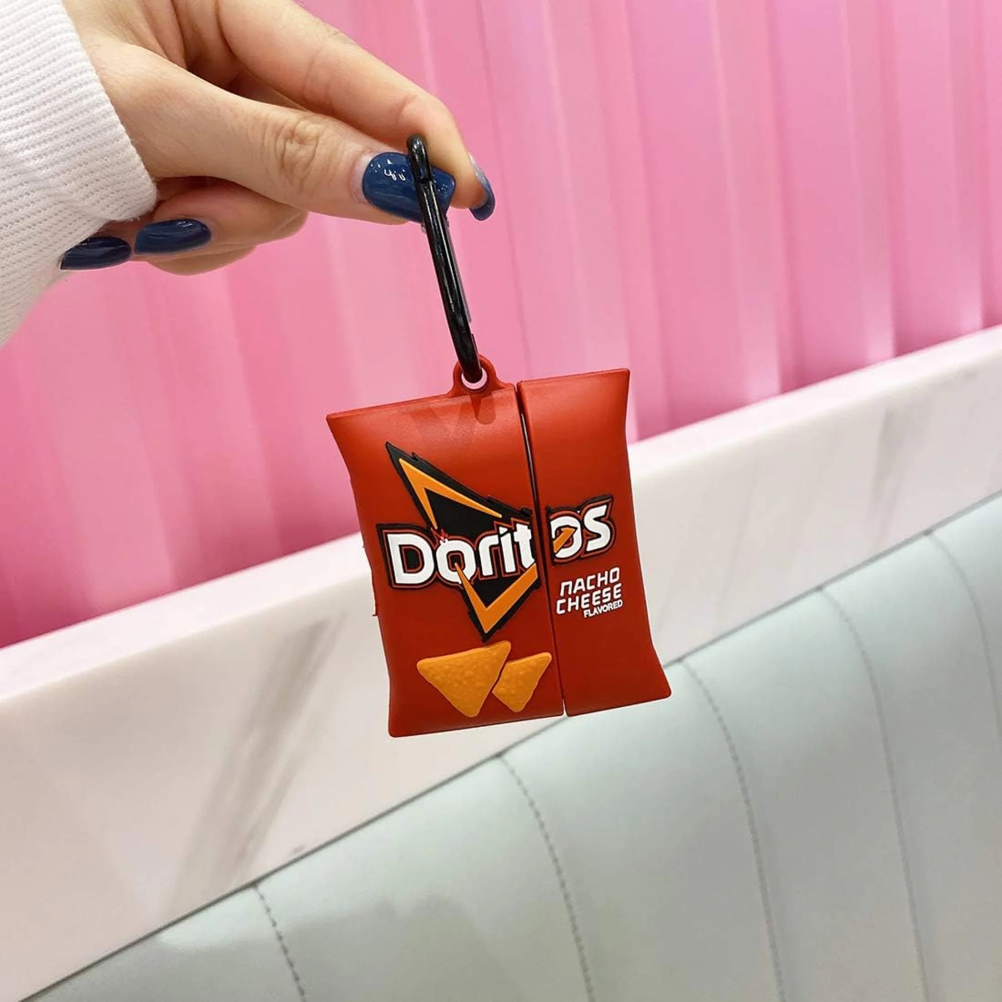 DOЯITOS Airpods Cover for Apple AirPods - Premium Silicone Case - Image 2