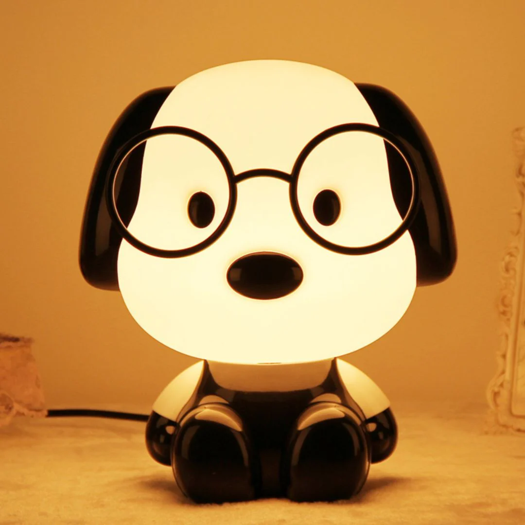 DoctorDoggo: Cute Puppy LED Night Lamp – Rechargeable Bedside Light for Cozy Room Décor & Gifting - Image 4