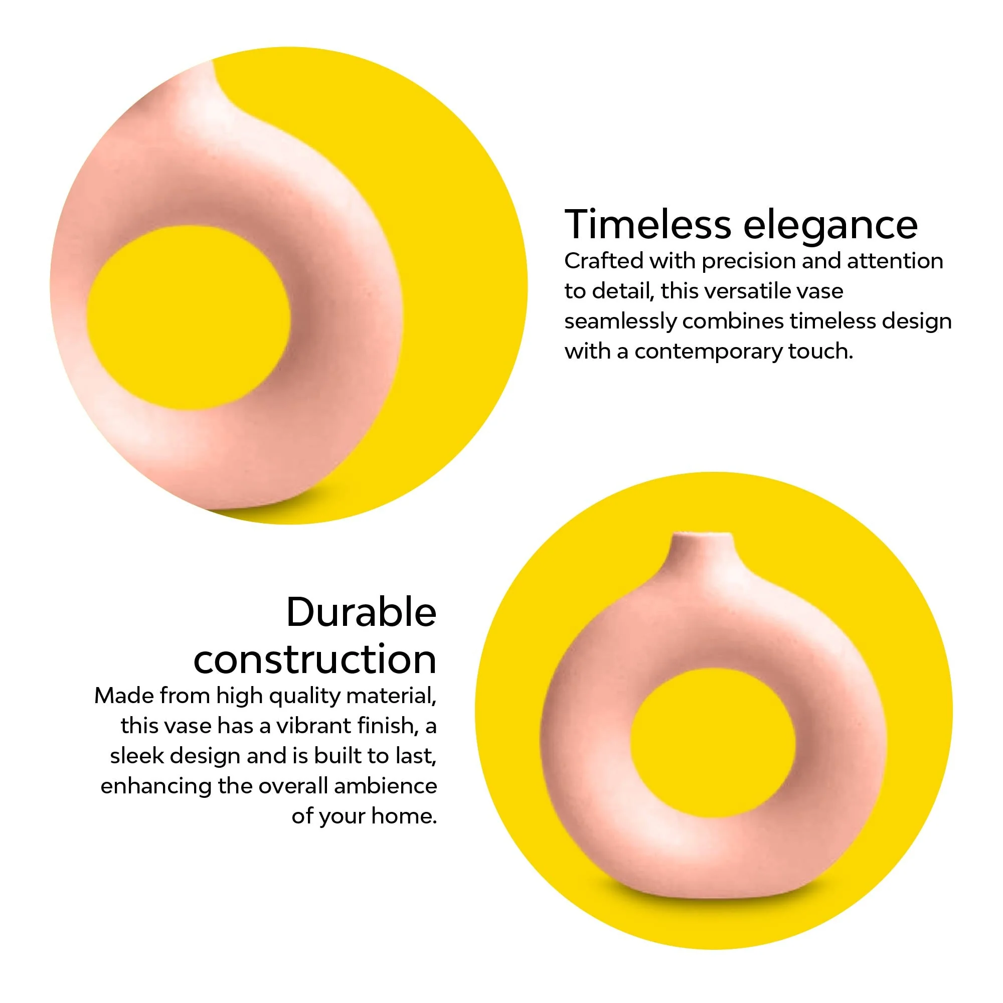 Donut Ceramic Vase - Image 21