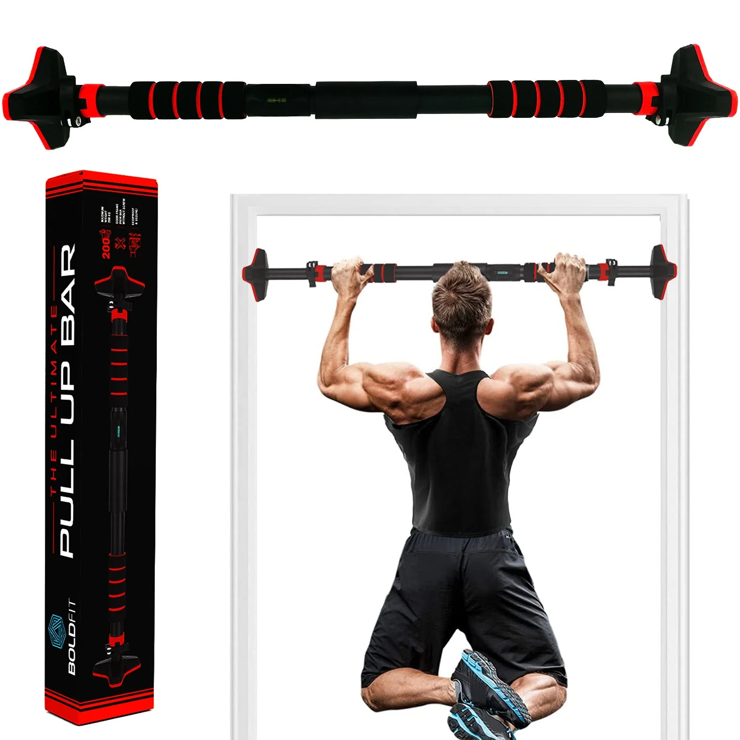 Doorway Pull up Bar without Screw - Image 8