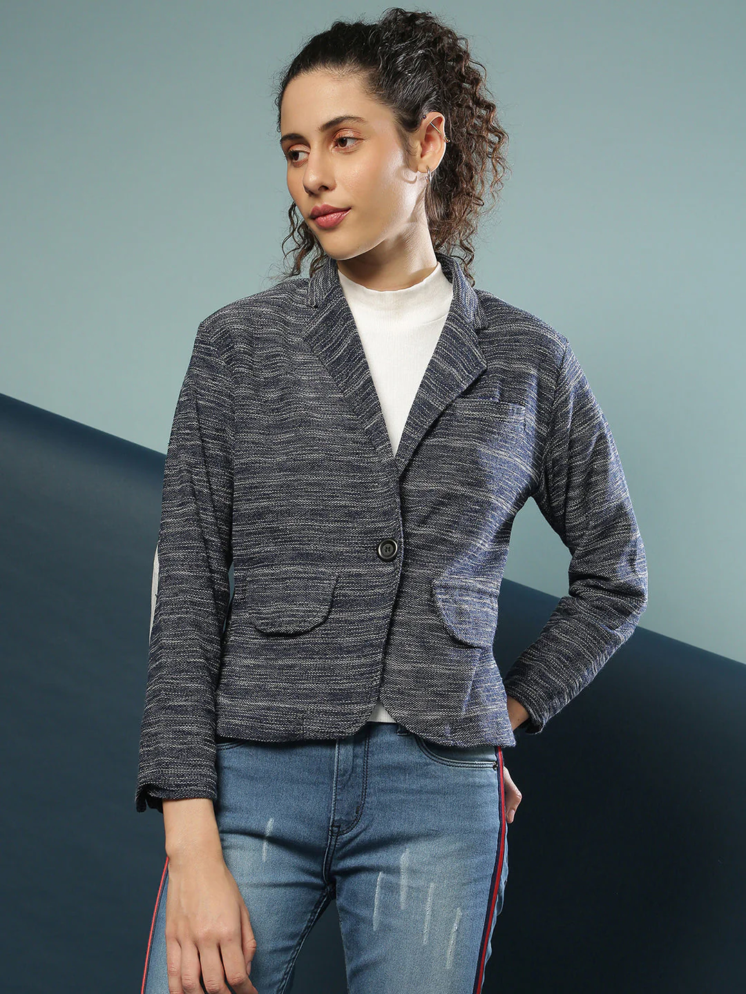 Double Breasted Blazer - Image 2