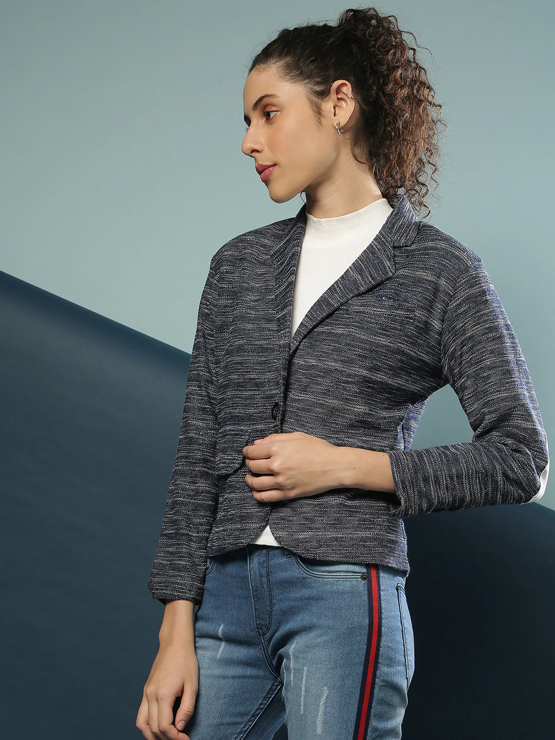 Double Breasted Blazer - Image 3