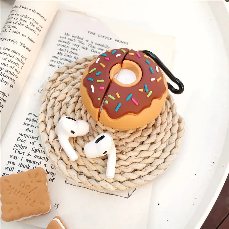 Doughnut -  Airpods Cover for Apple AirPods - Premium Silicone Case - Image 2