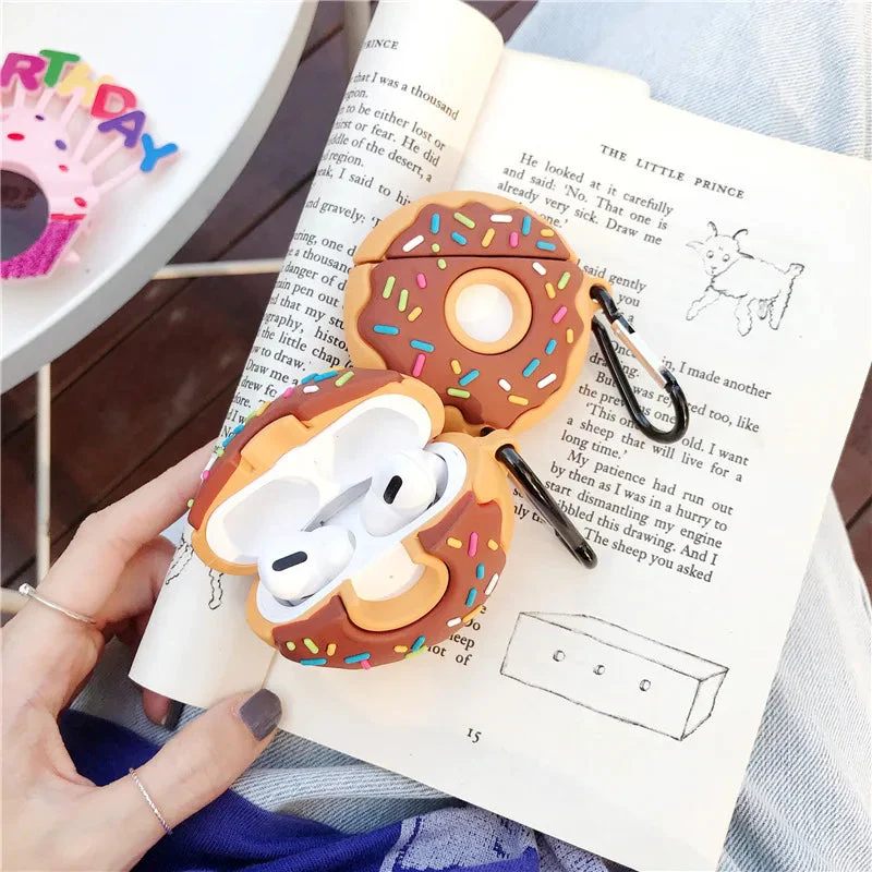 Doughnut -  Airpods Cover for Apple AirPods - Premium Silicone Case - Image 6