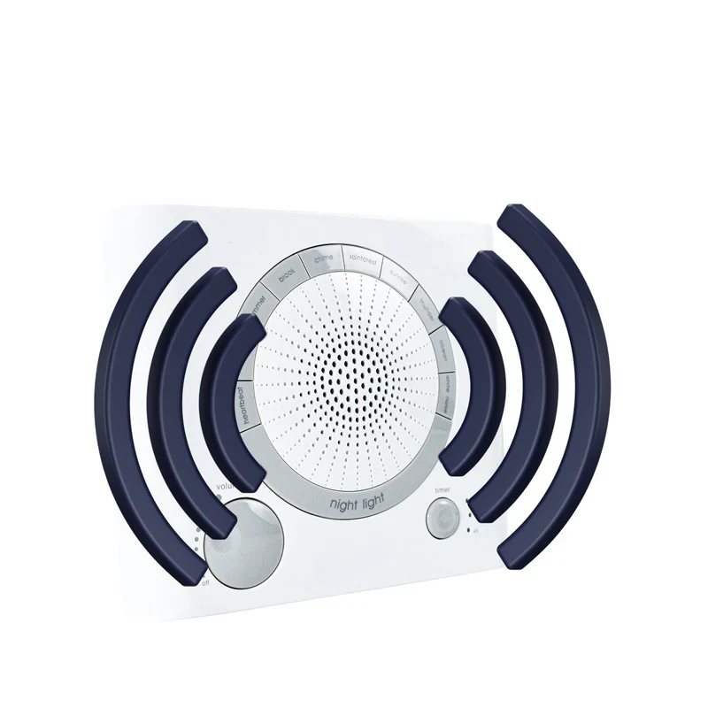 DreamWave: Sleep Therapy Sound Machine with Natural Soothing Sounds, Anxiety Relief, Auto-Off Timer & Battery/Adapter Power Options - Image 10