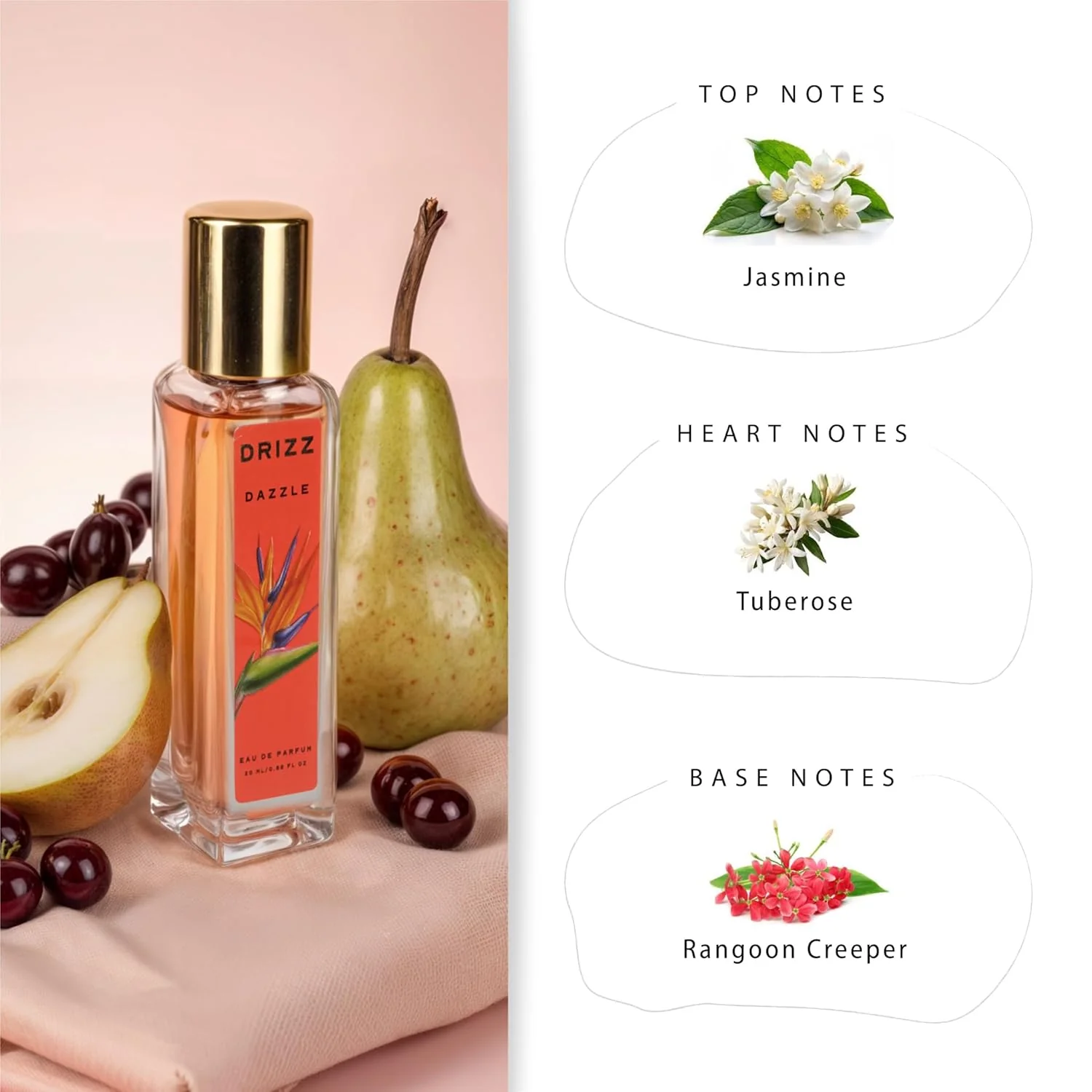 DRIZZ Dazzle Luxury Eau De Parfum for Women 20ml - Image 2