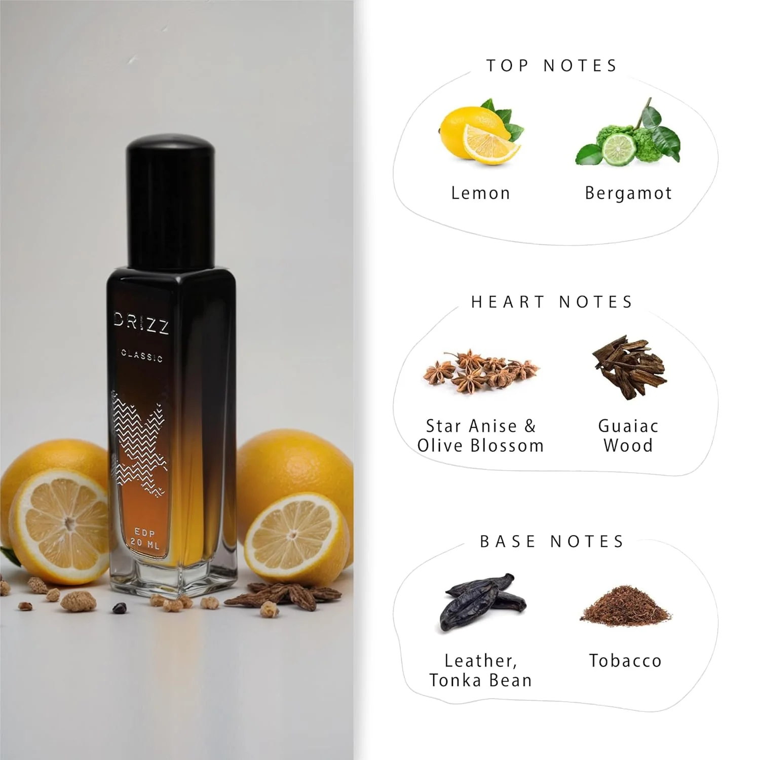 DRIZZ Savage Luxury Men Eau De Parfum Gift Set 4x20ml for Men with Untamed, Blaze, Classic, Panther Perfumes - Image 4