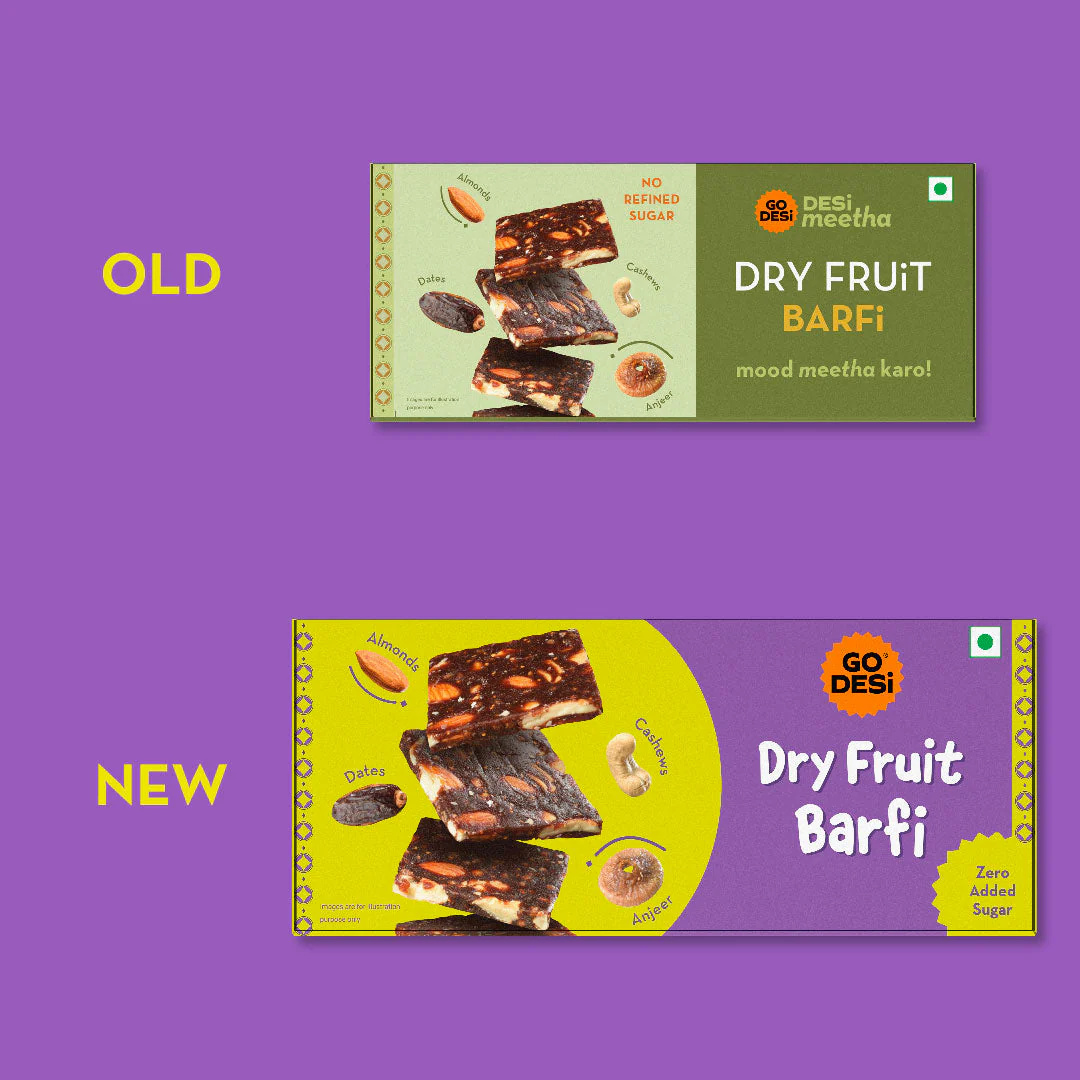 Dry Fruit Barfi Carton - 90 Boxes / Carton - Image 2