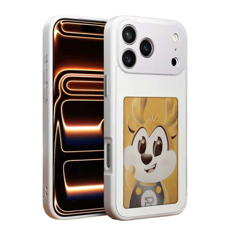 Dsynk Gear Smart E-Ink NFC Compatible with iPhone 17 Pro | Custom Image Display | NFC Enabled Custom Patterns - Image 2