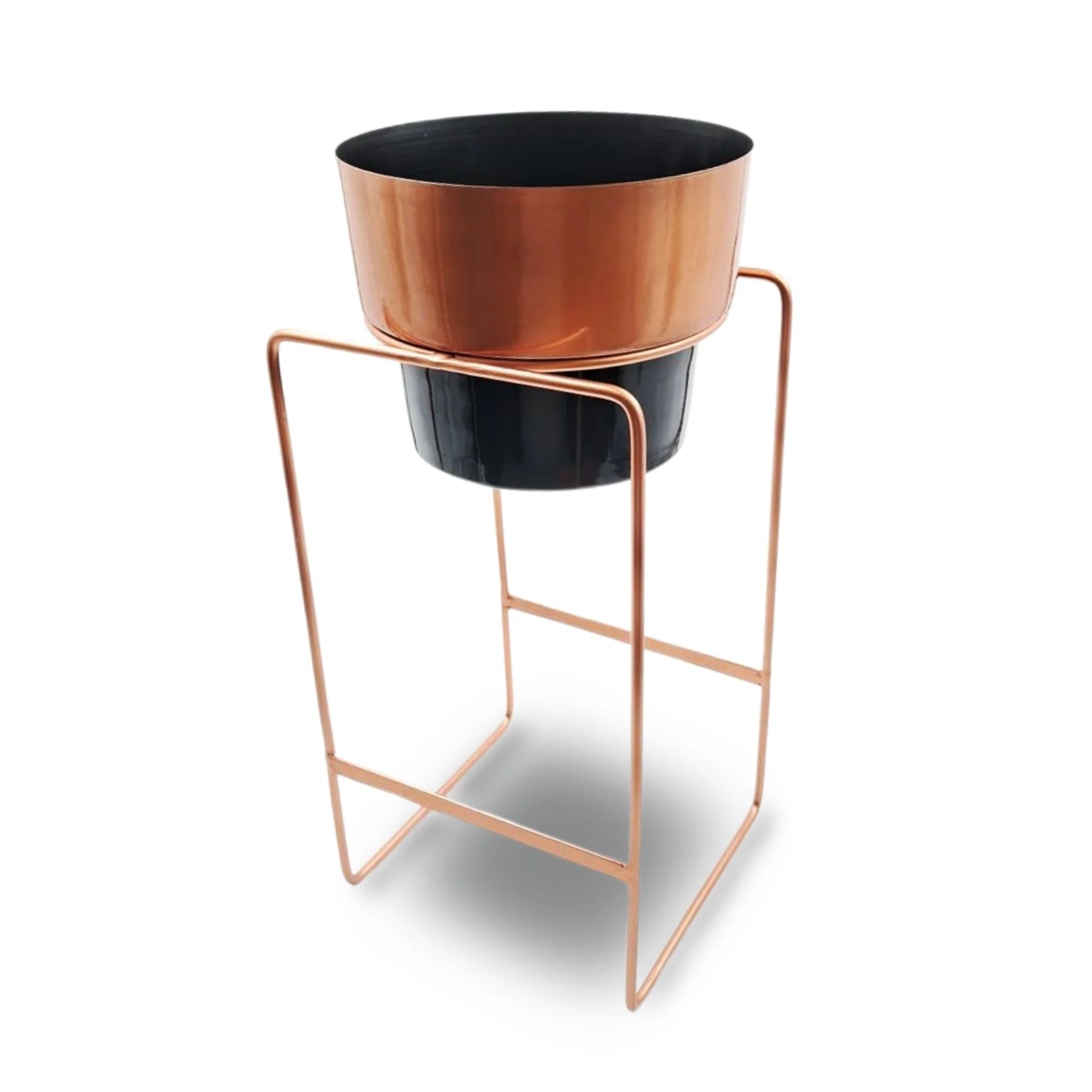 Dual Tone Metal Plant Stand - Image 13