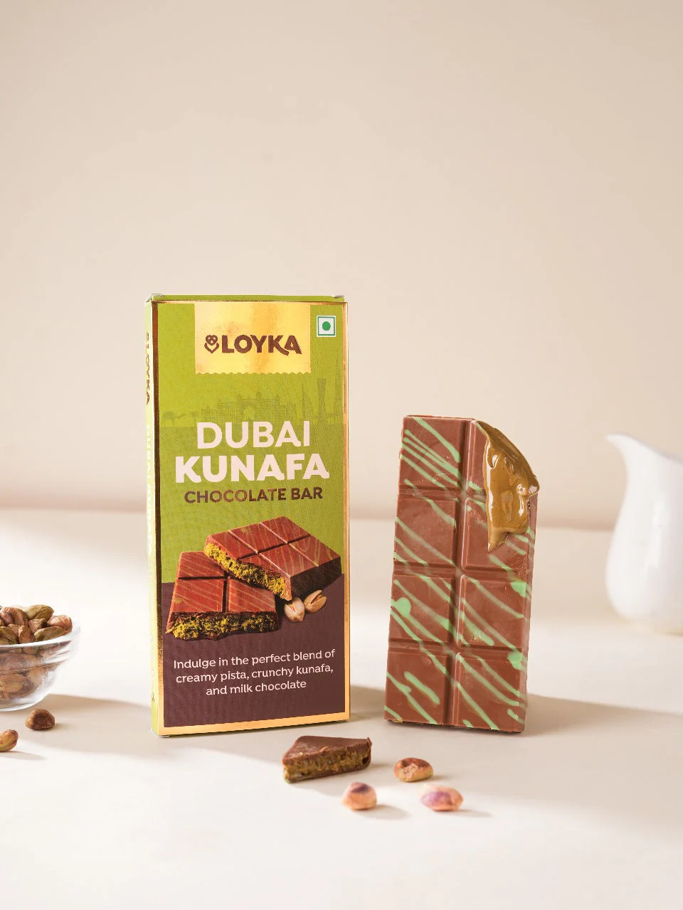 Dubai Kunafa Chocolate Bar - Image 7