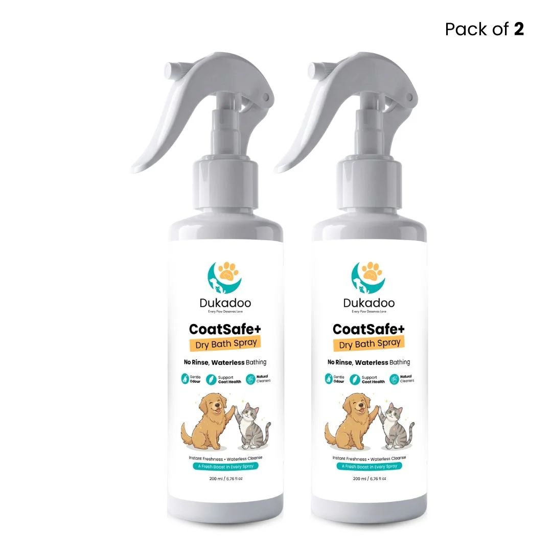 Dukadoo CoatSafe+ Waterless Pet Shampoo 200ml | Dry Bath No-Rinse Shampoo for Dogs & Cats | Instant Freshness & Odour Control | Gentle Daily Cleansing | Coat Care Spray - Image 7