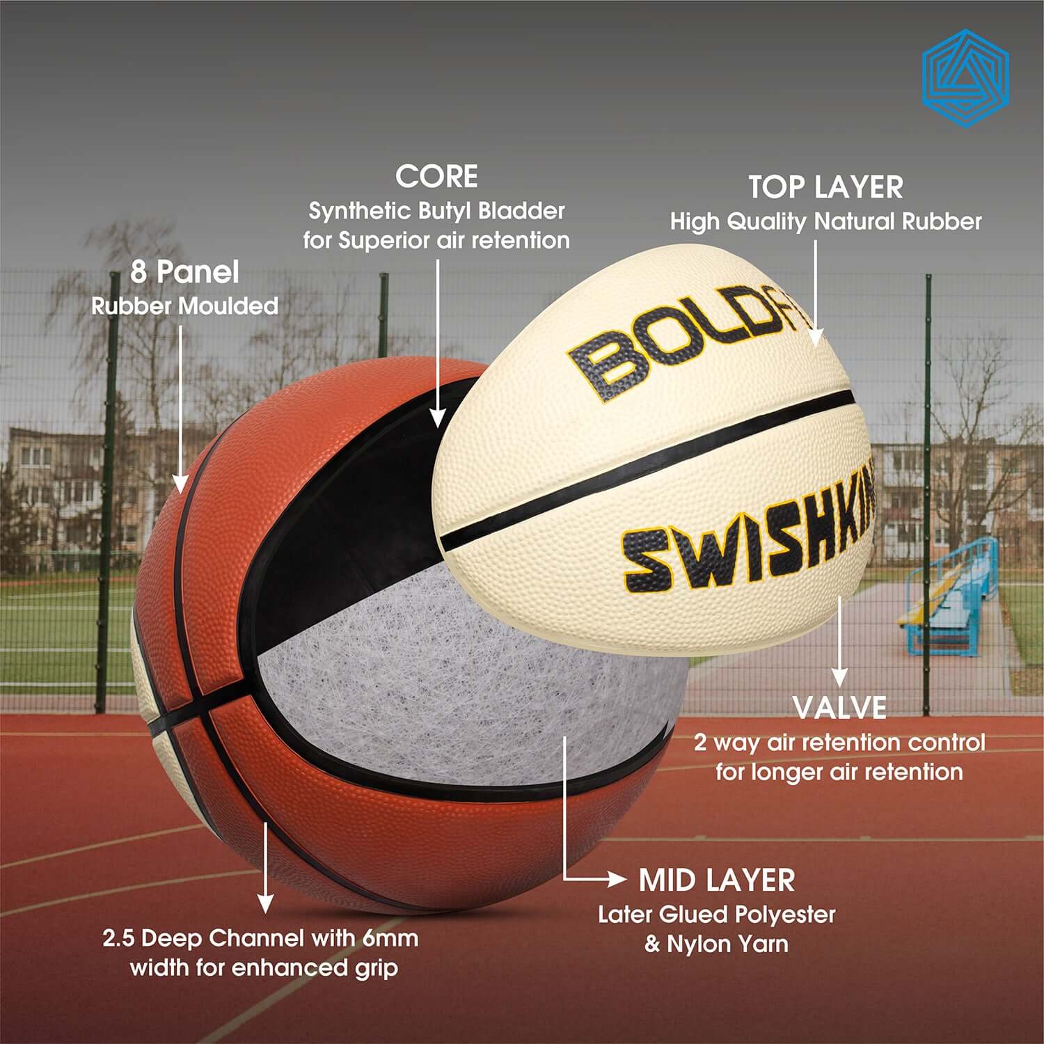 Dunkmaster Basketball - Size 7 - Image 8