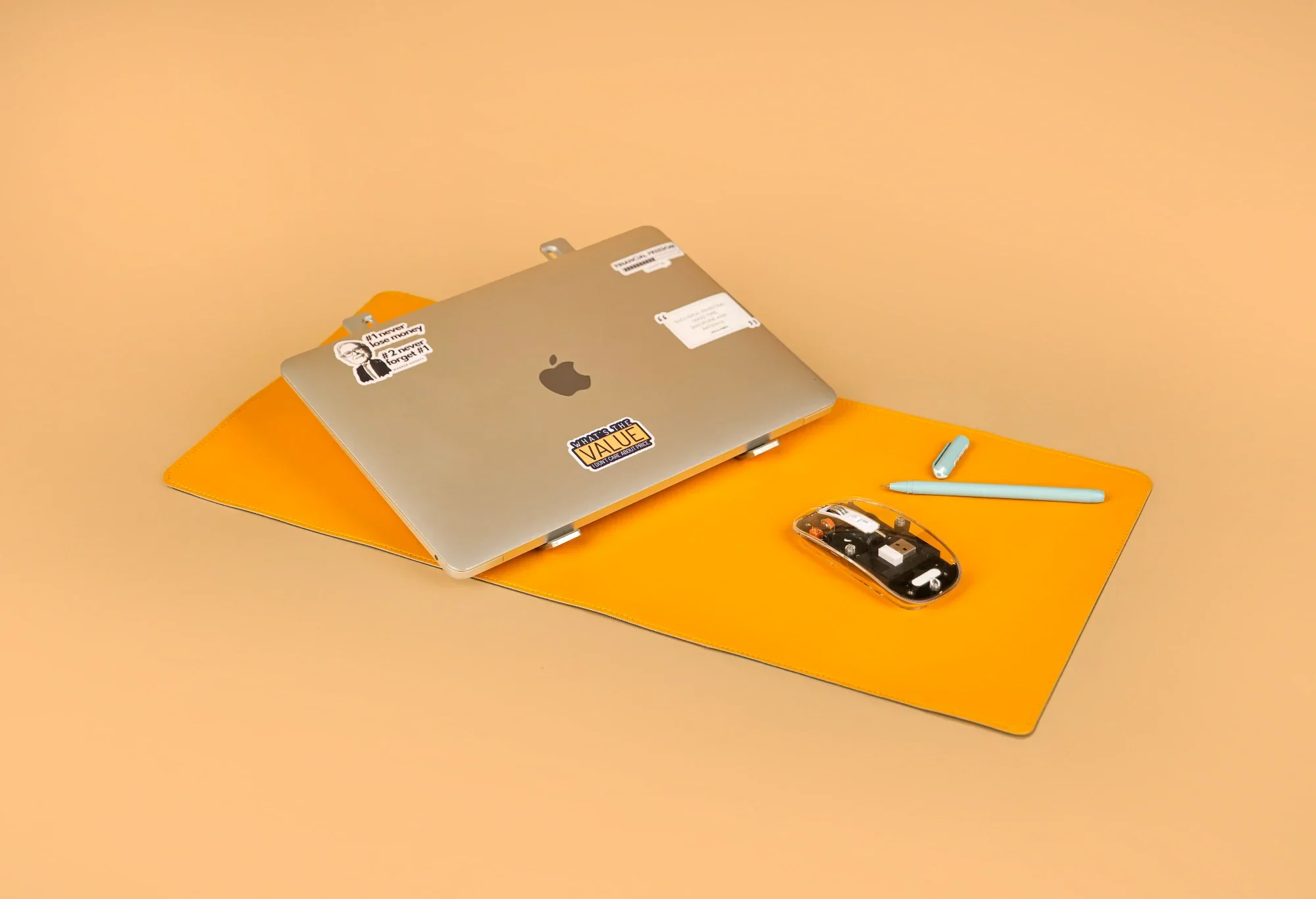 DuoTone Reversible Laptop Desk Mat - Image 2