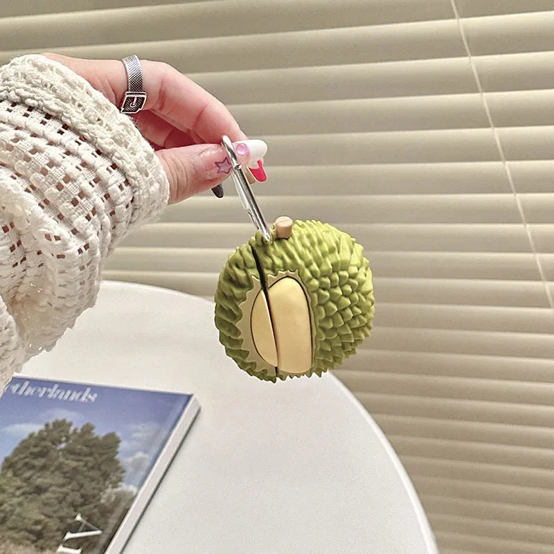 Durian Airpods Cover for Apple AirPods - Premium Silicone Case - Image 9