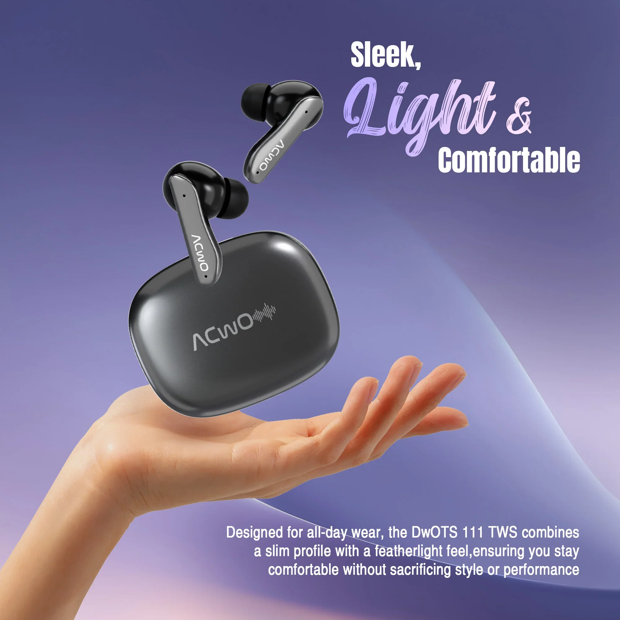 DwOTS 111  TWS Spatial Audio Earbuds - Image 24