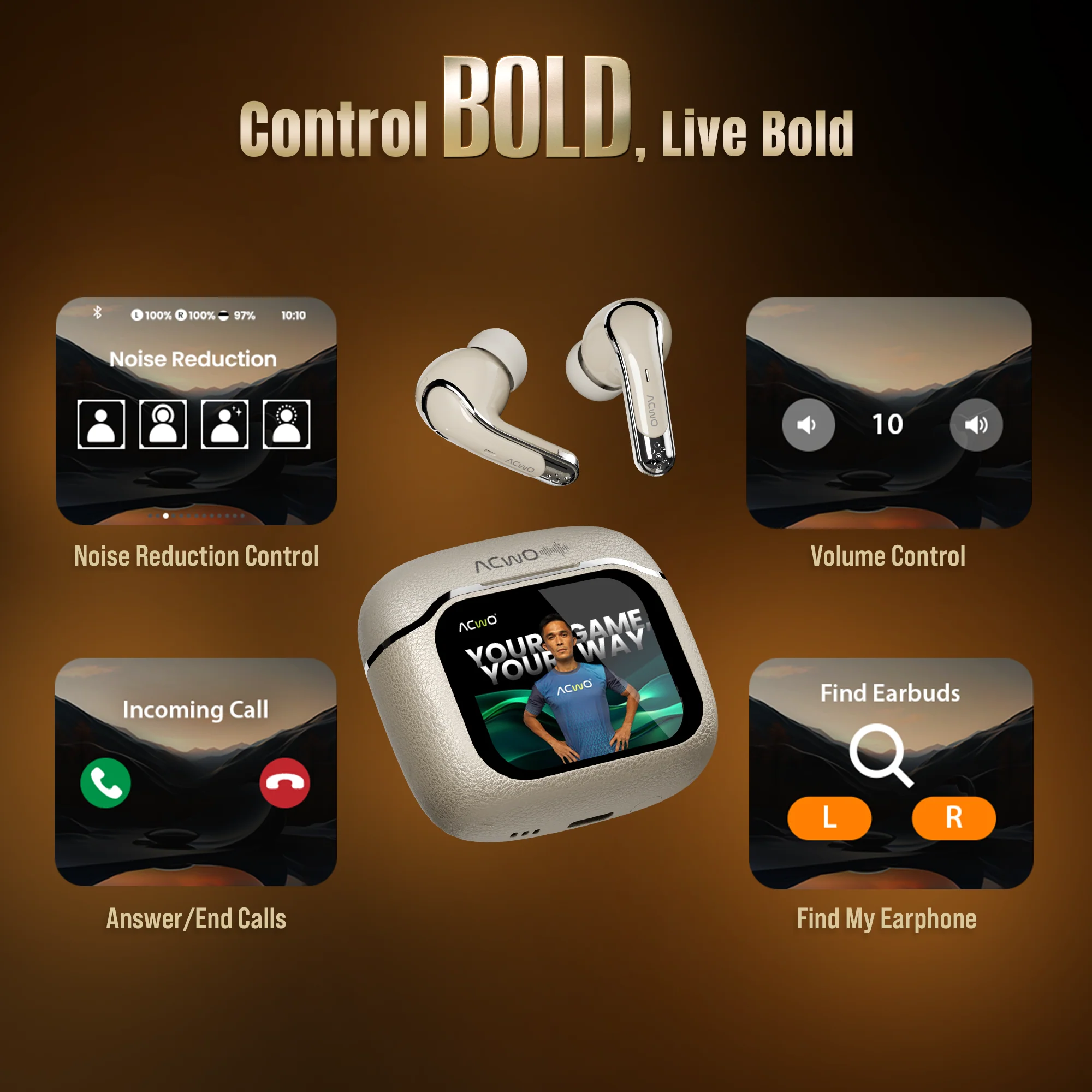 DwOTS BOLD -  HD Display TWS  Earbuds - Image 26