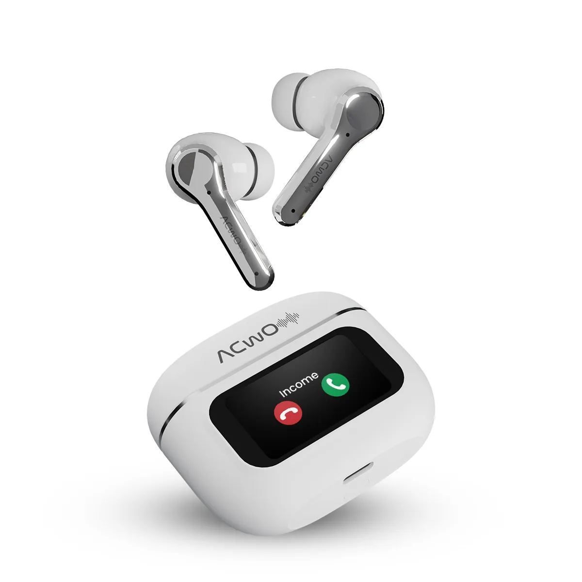 Dwots Touch Screen Display Earbuds With Anc And Enc - Image 26