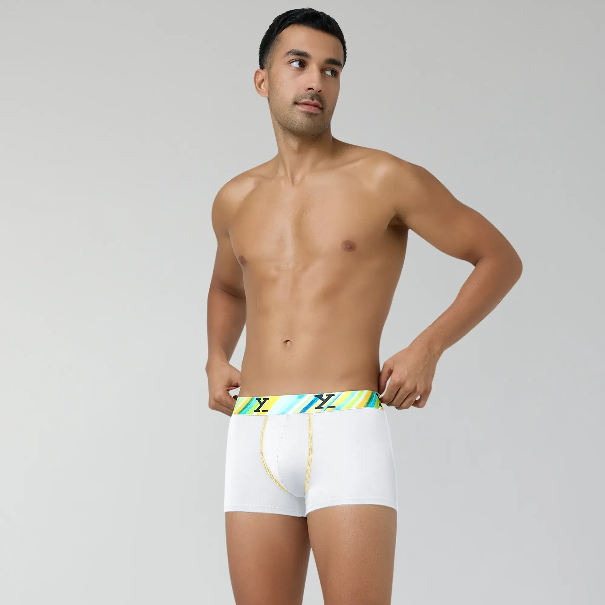 Dynamo Modal Trunks White Splash - Image 5