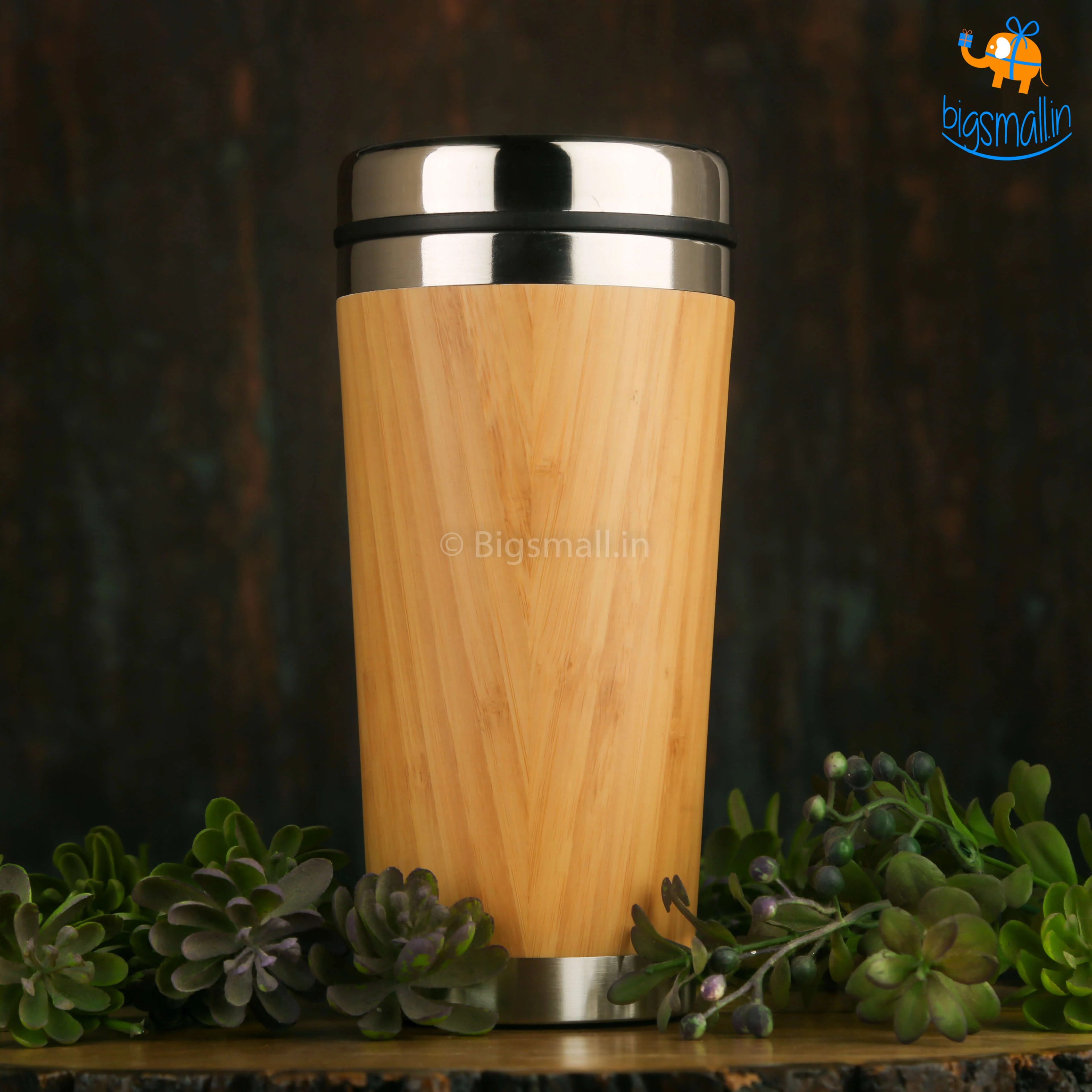 Eco-Friendly Bamboo Flask - Image 5