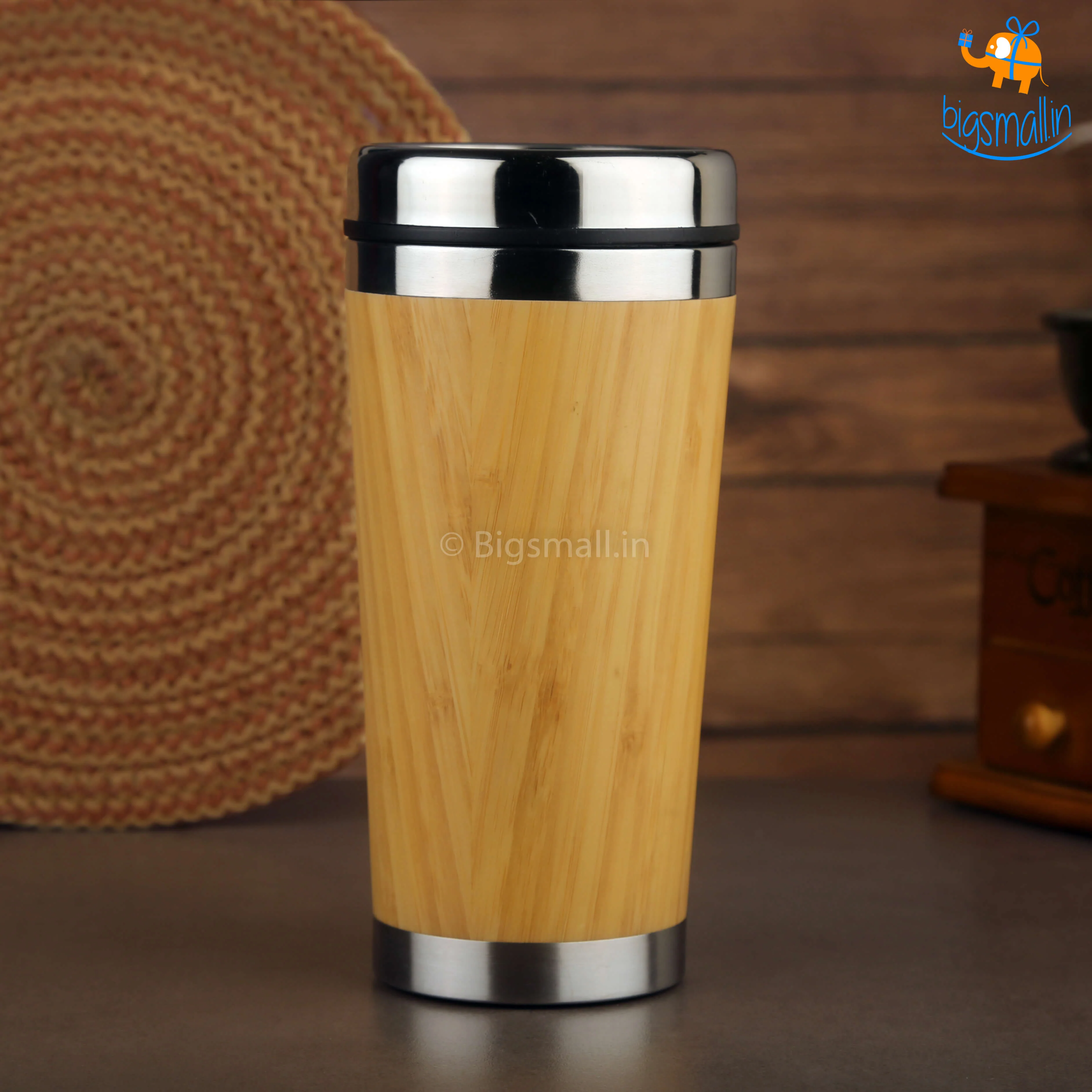Eco-Friendly Bamboo Flask - Image 7