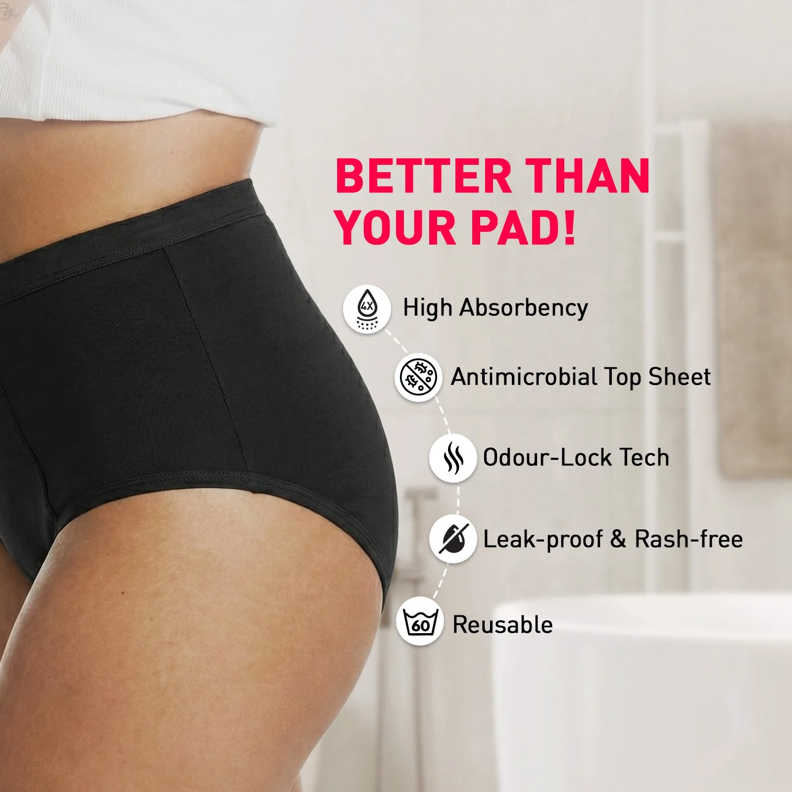Eco-friendly Reusable Period Panty - Image 22