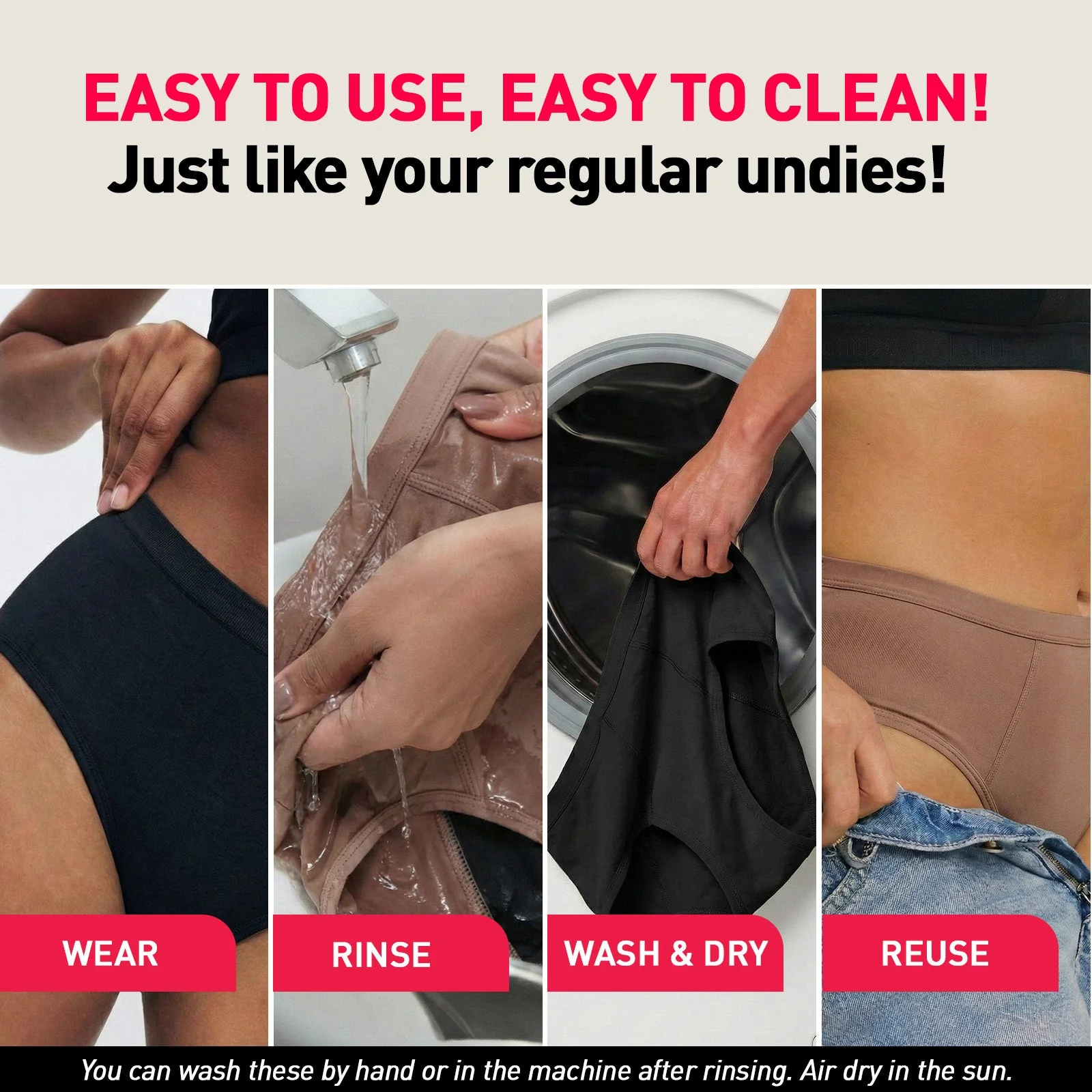 Eco-friendly Reusable Period Panty - Image 5