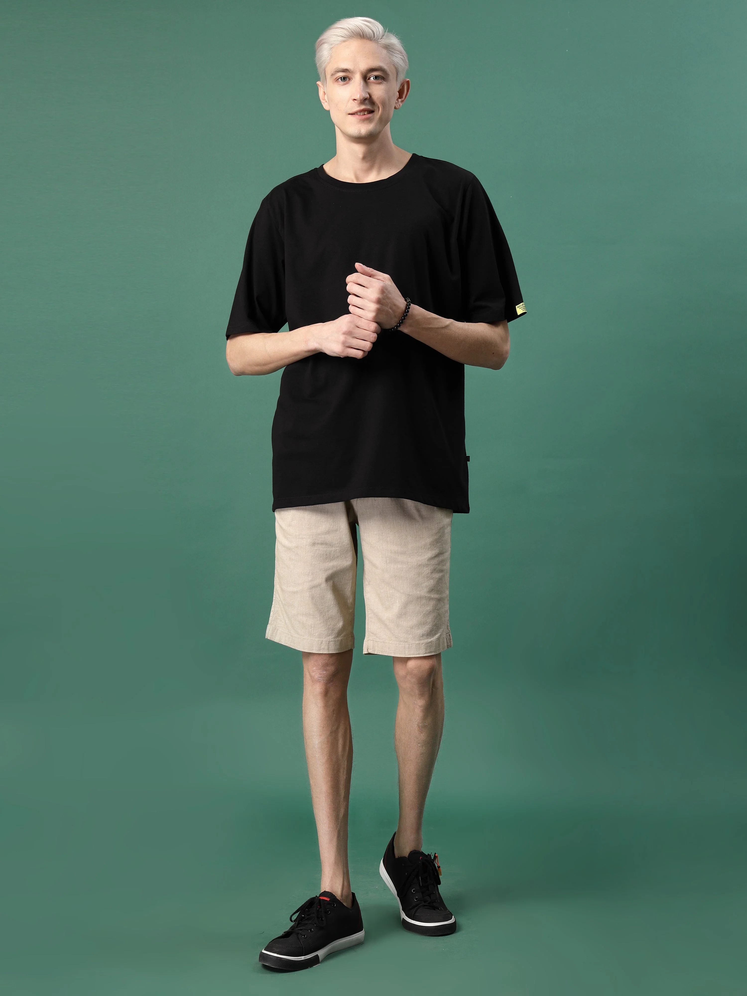 Effortless Cool Men's Oversized Cotton T-shirt - Image 12