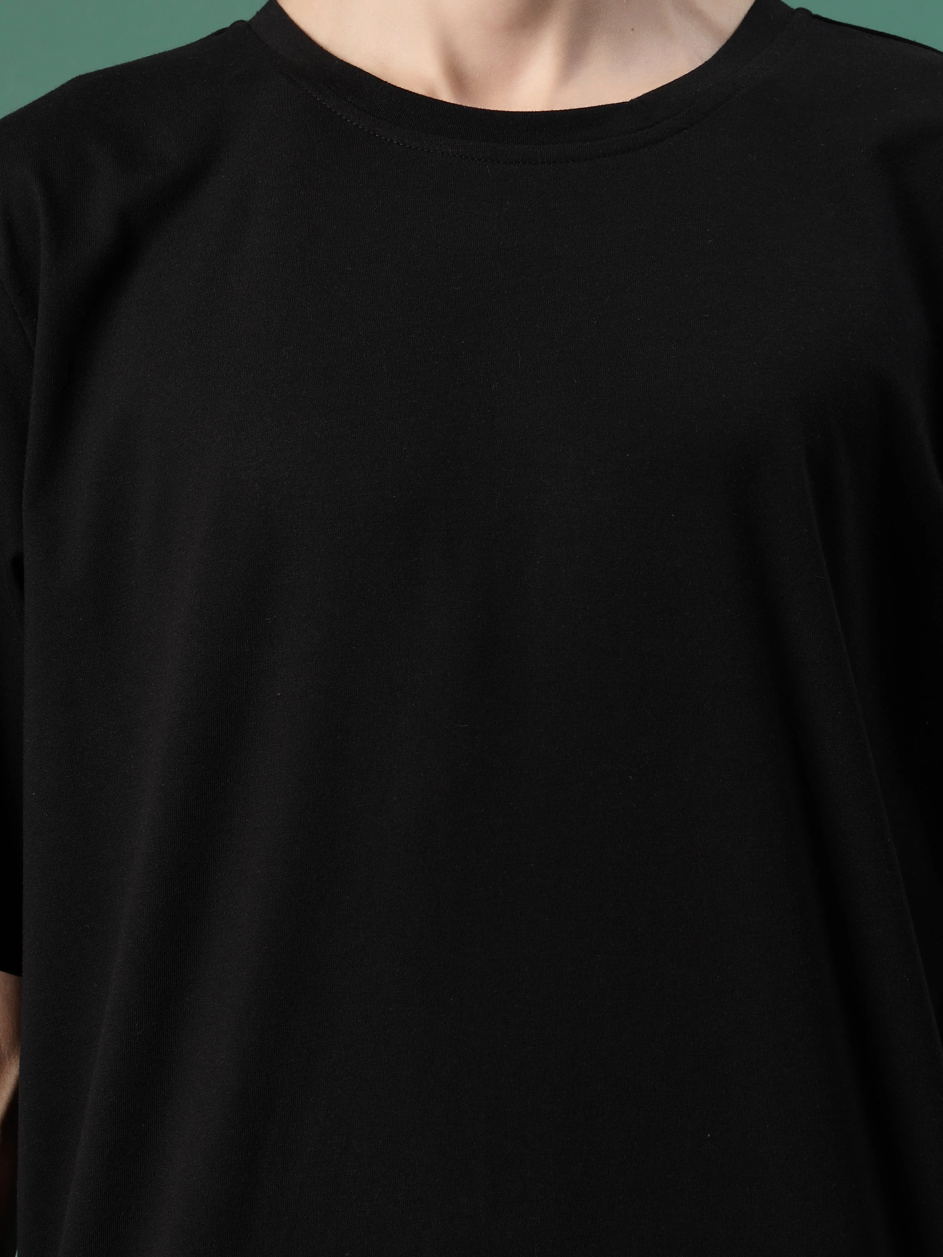 Effortless Cool Men's Oversized Cotton T-shirt - Image 13