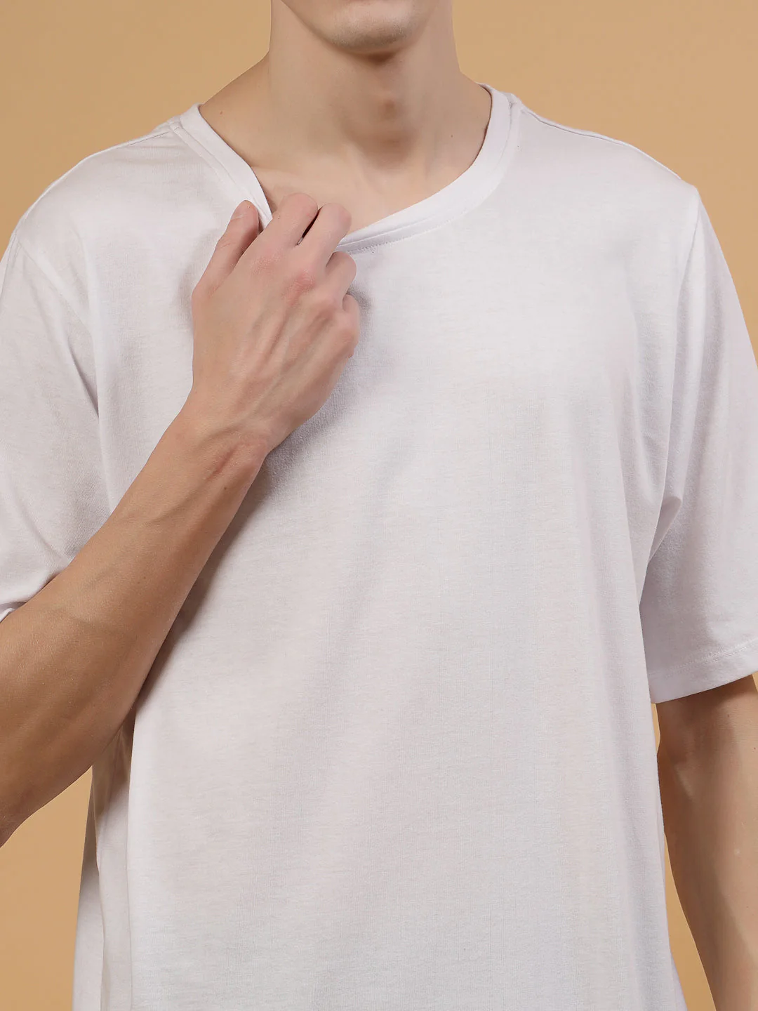 Effortless Cool Men's Oversized Cotton T-shirt - Image 13
