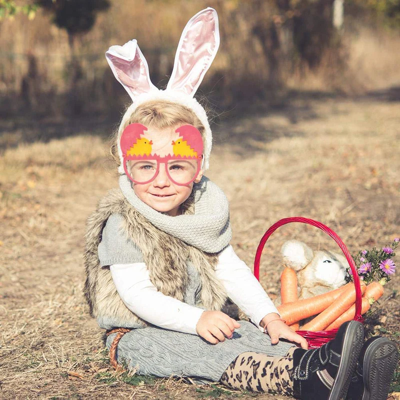 Eggs Shaped Glasses With Chick Funny Kids Goggles (Pack of 1) - Image 7