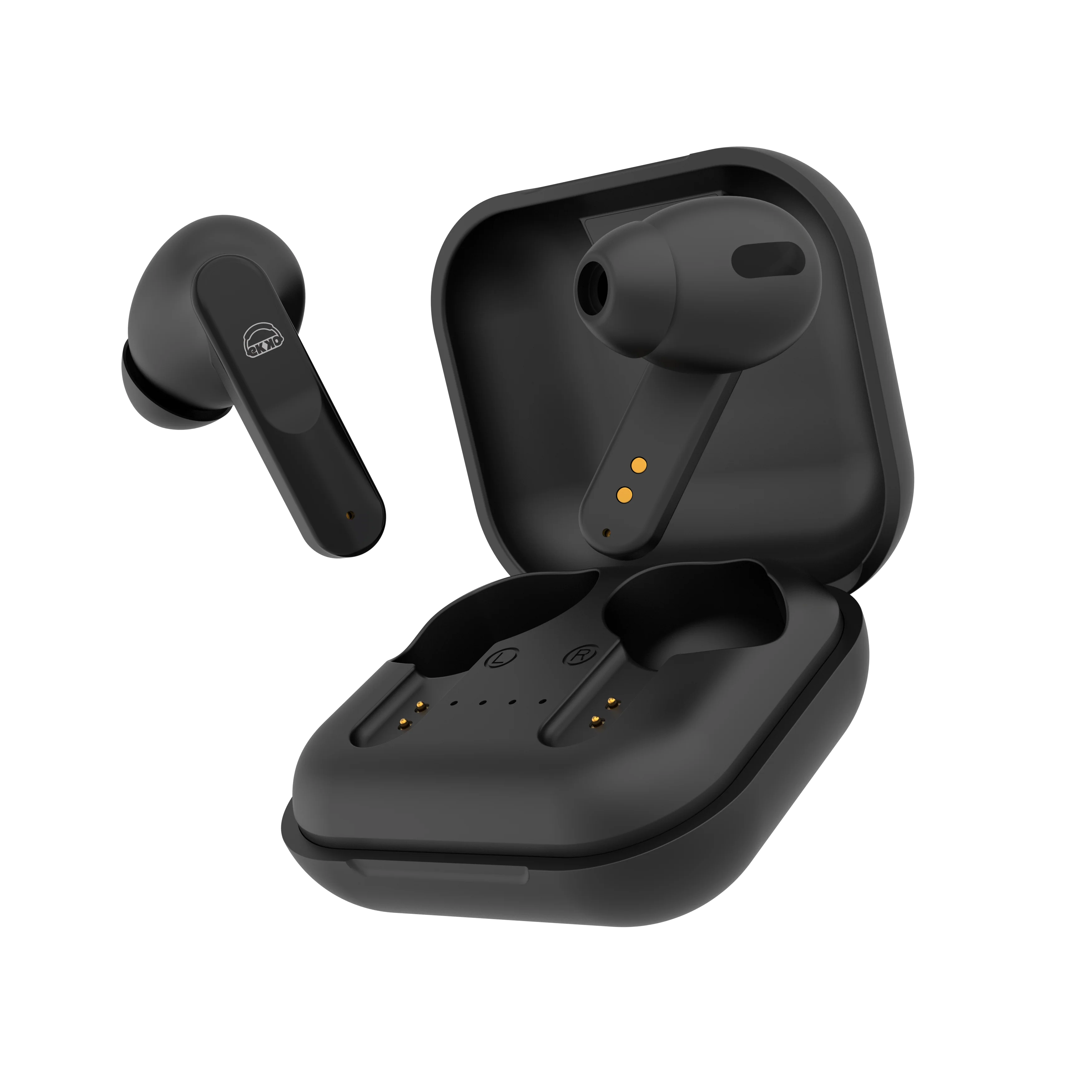 EKKO Earbeats T04 TWS: ENC Call Noise Cancellation, 50H Playtime, 10MM Driver, Twin Connect, Type-C Fast Charging, Siri & Google Assistant (Black) - Image 10