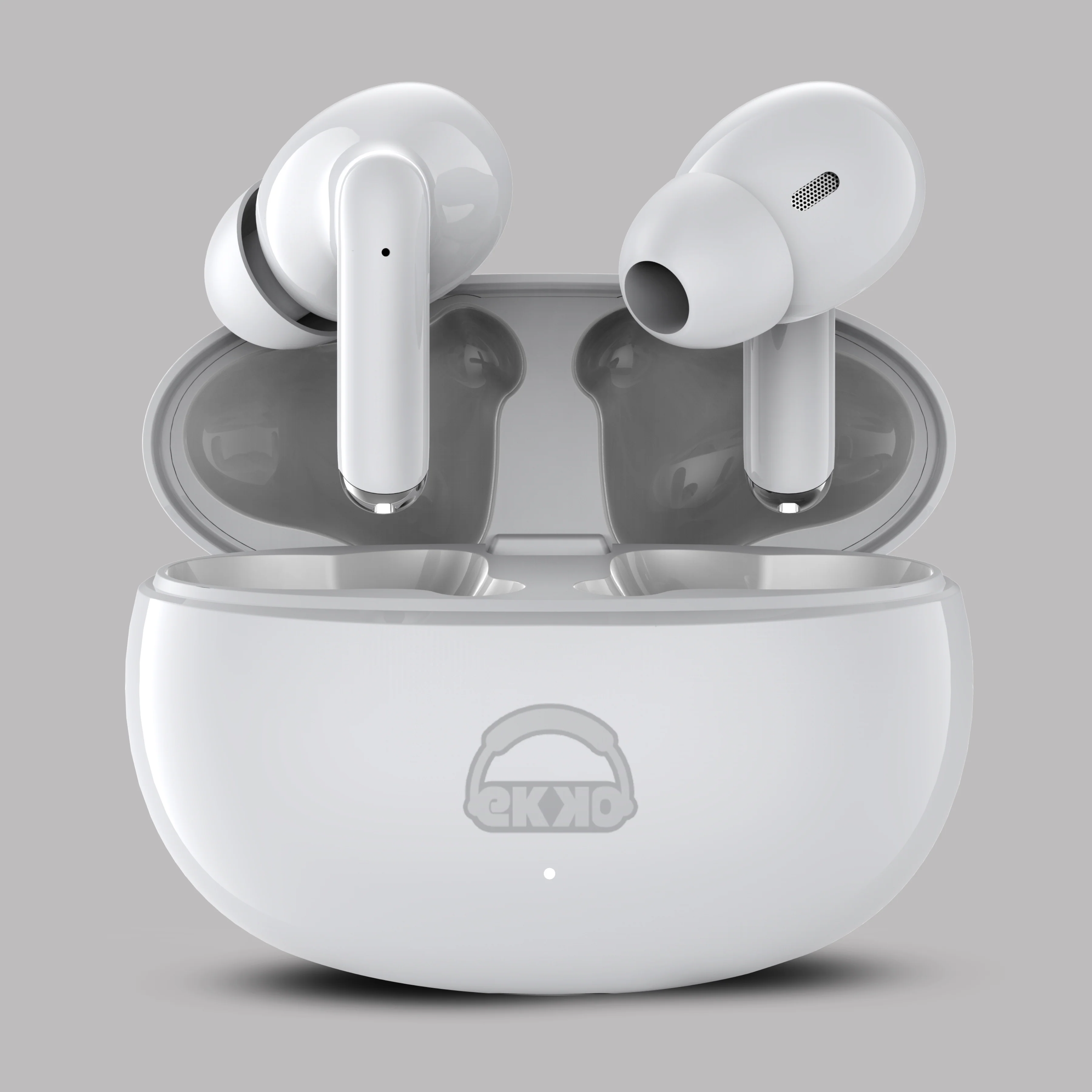EKKO Earbeats T05 TWS: ENC Call Noise Cancellation, Twin Connect, 10MM Driver, Massive Bass, Water Resistance, Siri & Google Assistant (White) - Image 10