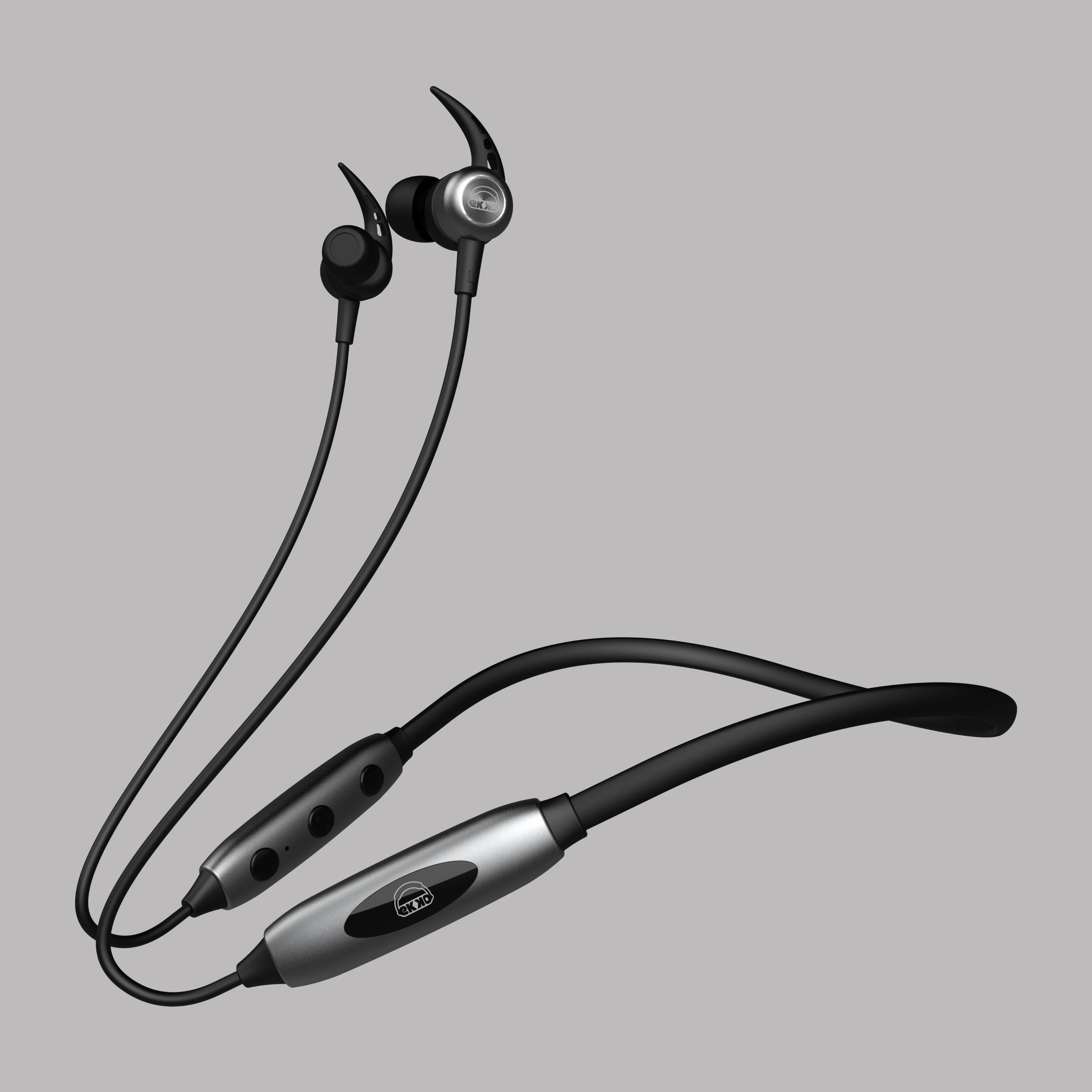 EKKO Unplug N03 Neckband: Top-tier ENC, 40ms Latency, 15-Hour Playback, Max Bass, Twin Connect, Siri & Google Assistant (Black) - Image 8