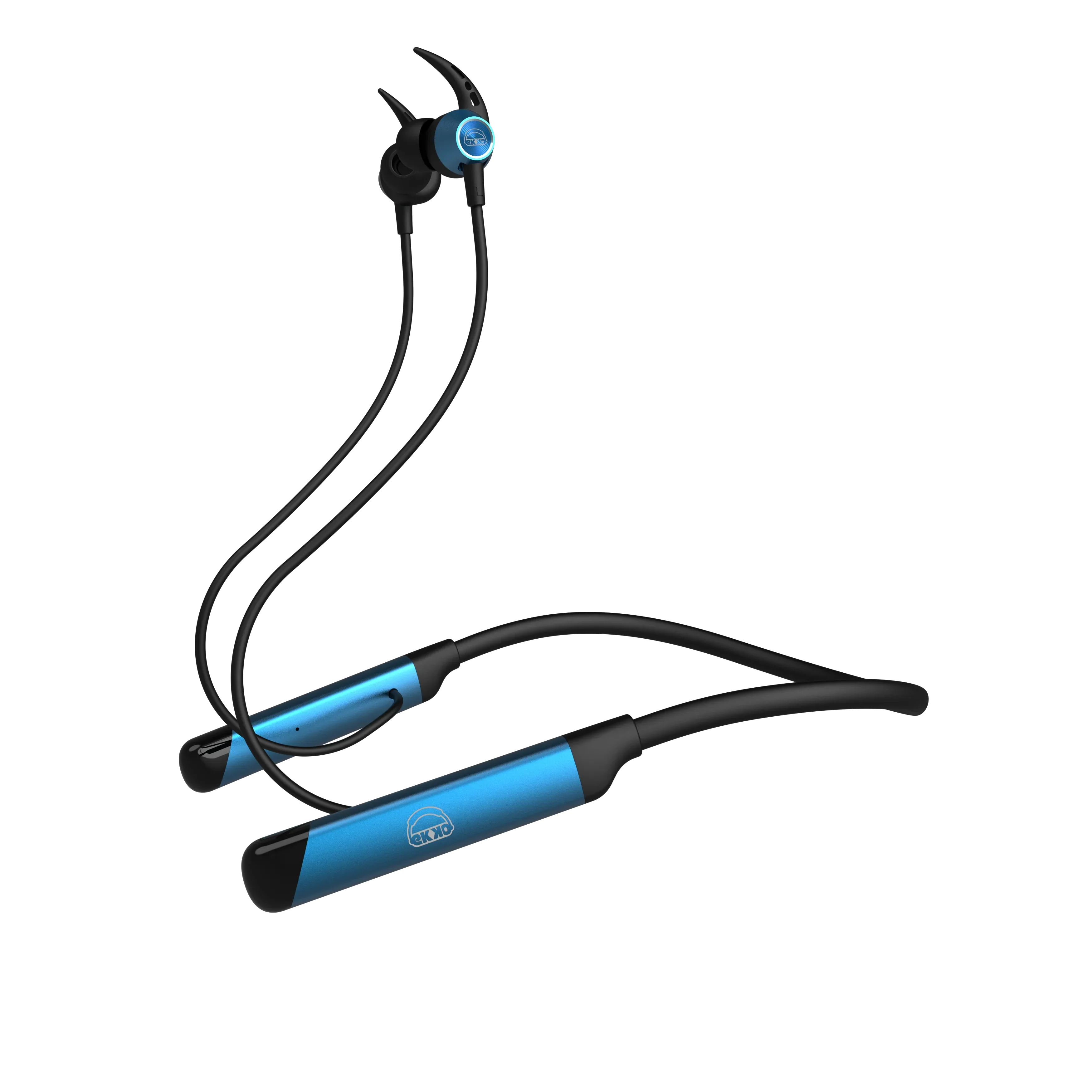 EKKO Unplug N04 Neckband: 50 Hours, Premium ENC, 40ms Latency, Max Bass, Twin Connect, Siri & Google Assistant - Image 8