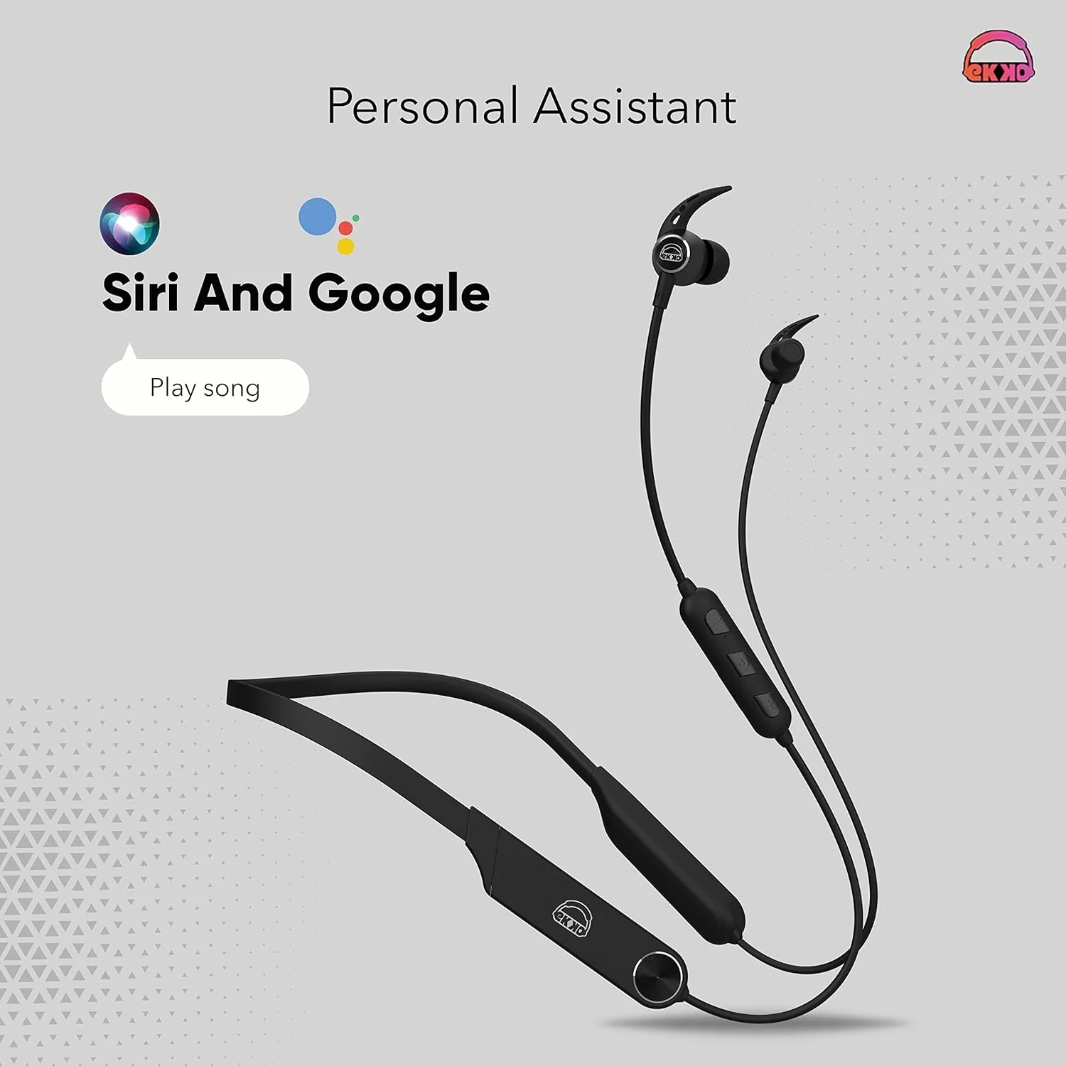 EKKO Unplug N06: 150-Hour Playback, Supreme ENC, 40ms Latency, Max BASS, Gaming Boost, Type-C, Siri & Google Assistant - Image 6
