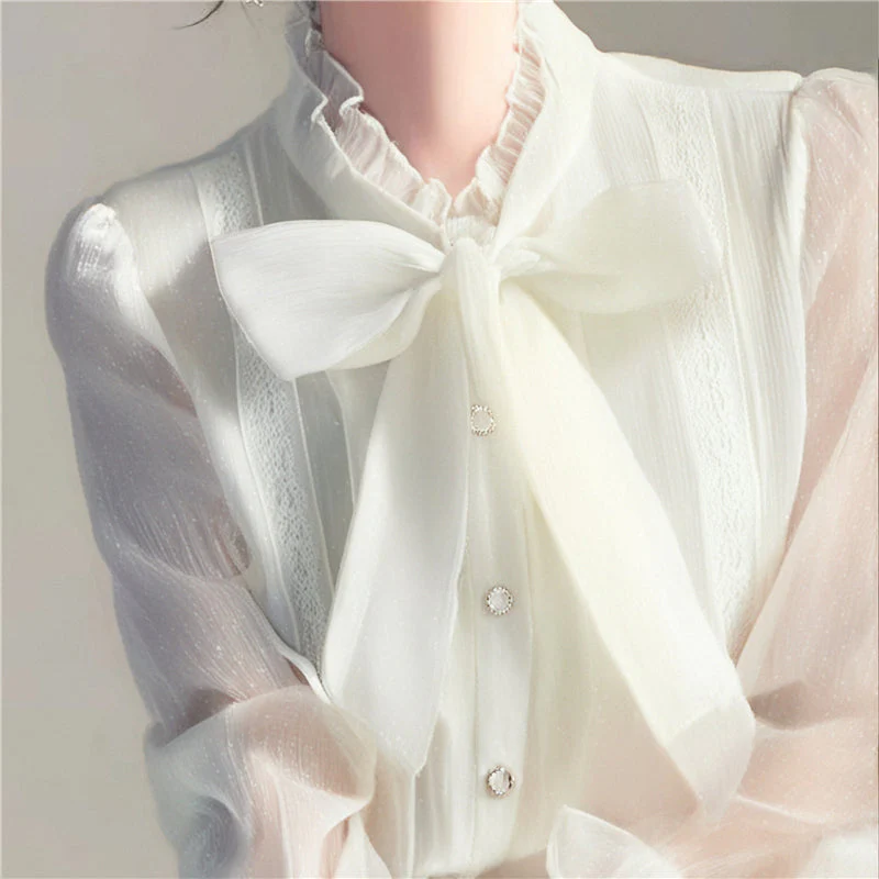Elaina Bowknot Blouse - Image 3