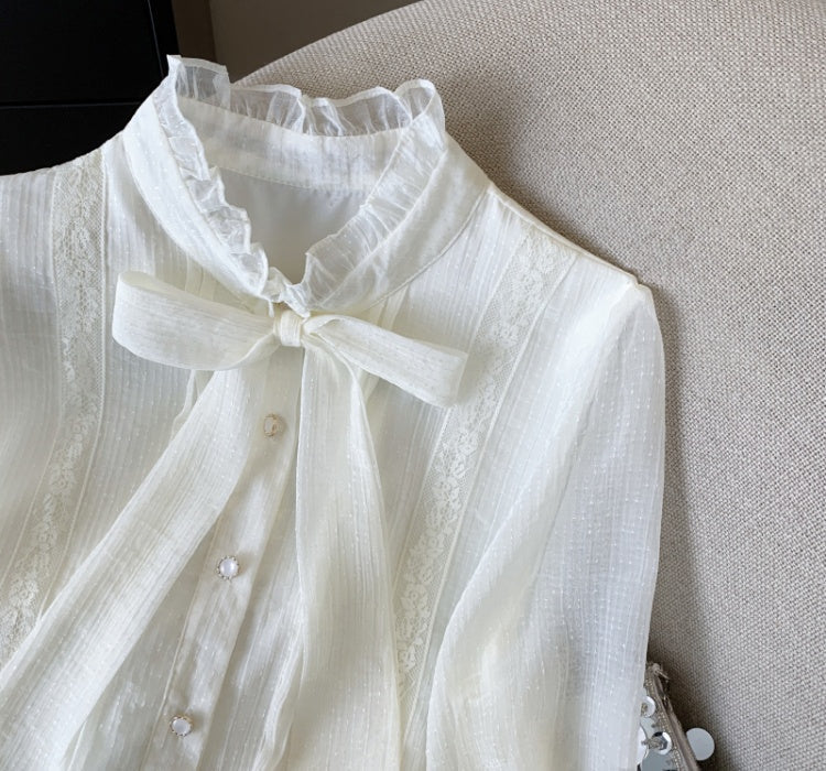 Elaina Bowknot Blouse - Image 4