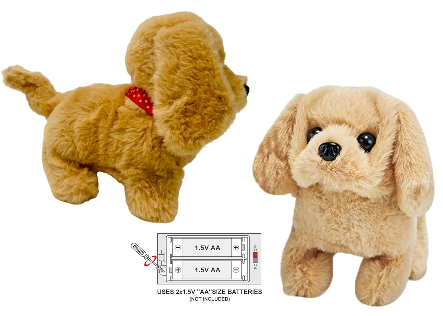 Electronic Interactive Plush Puppy Toy - Image 4