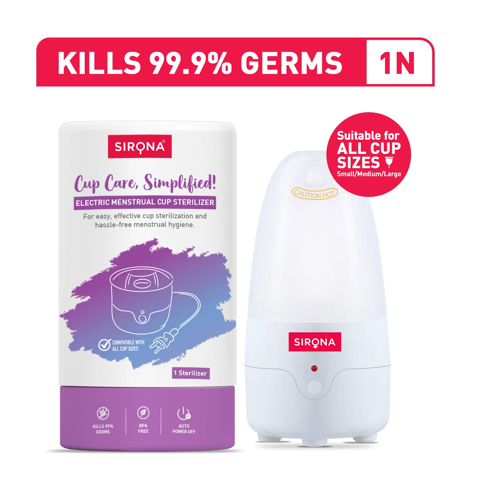 Electronic Menstrual Cup Sterilizer (1 Pack of 1) - Image 23