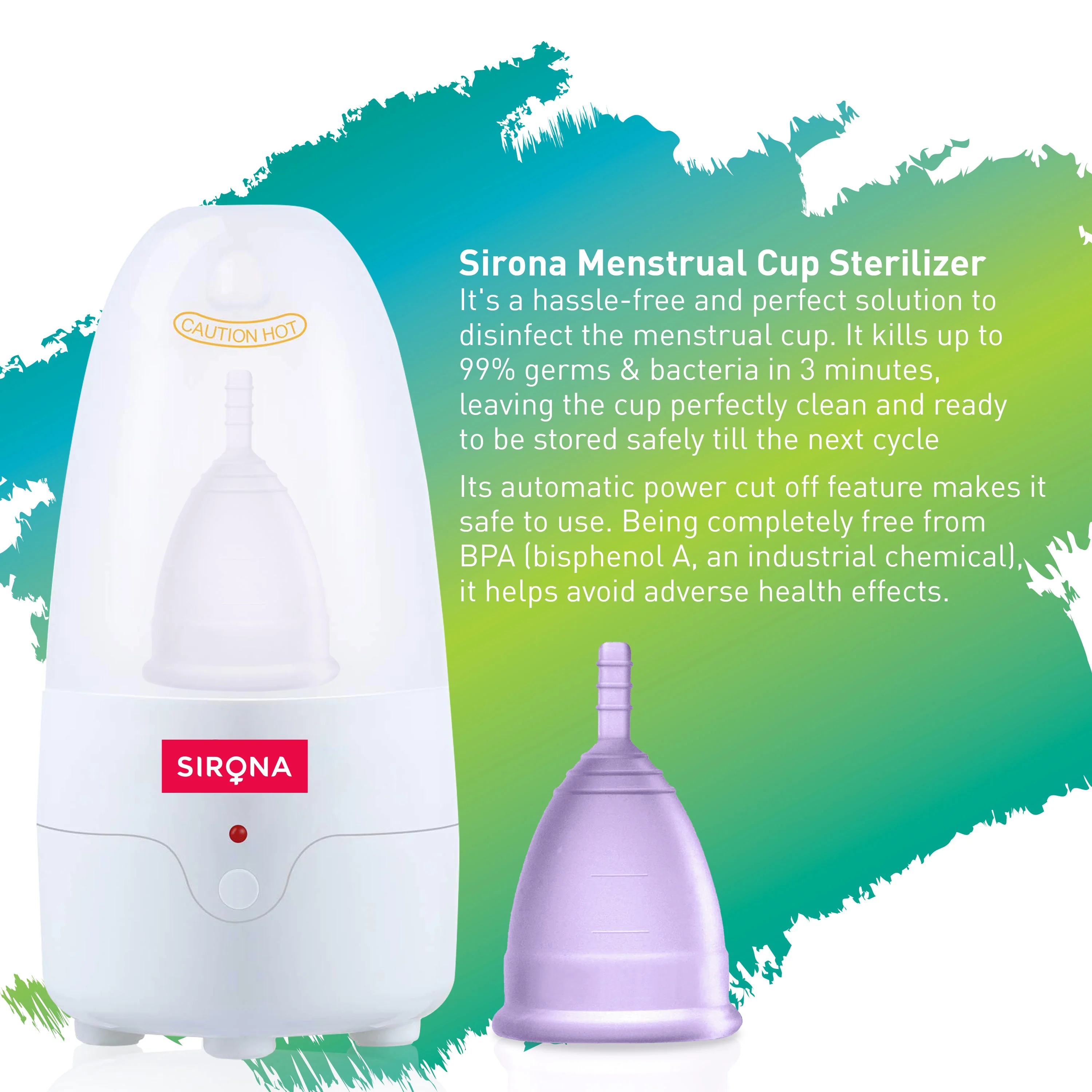 Electronic Menstrual Cup Sterilizer (1 Pack of 1) - Image 5