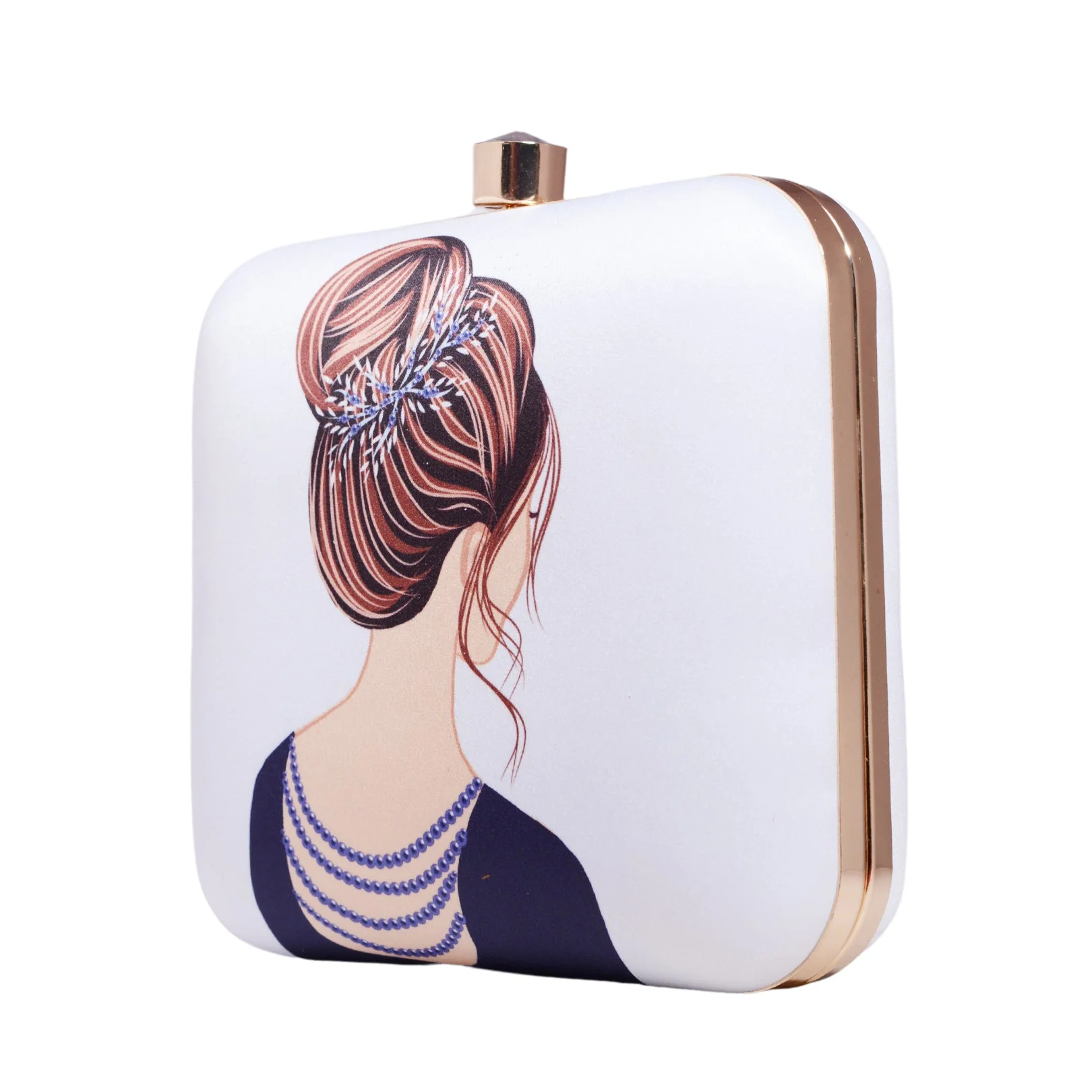 Elegant Me Printed Women Clutch - Image 3