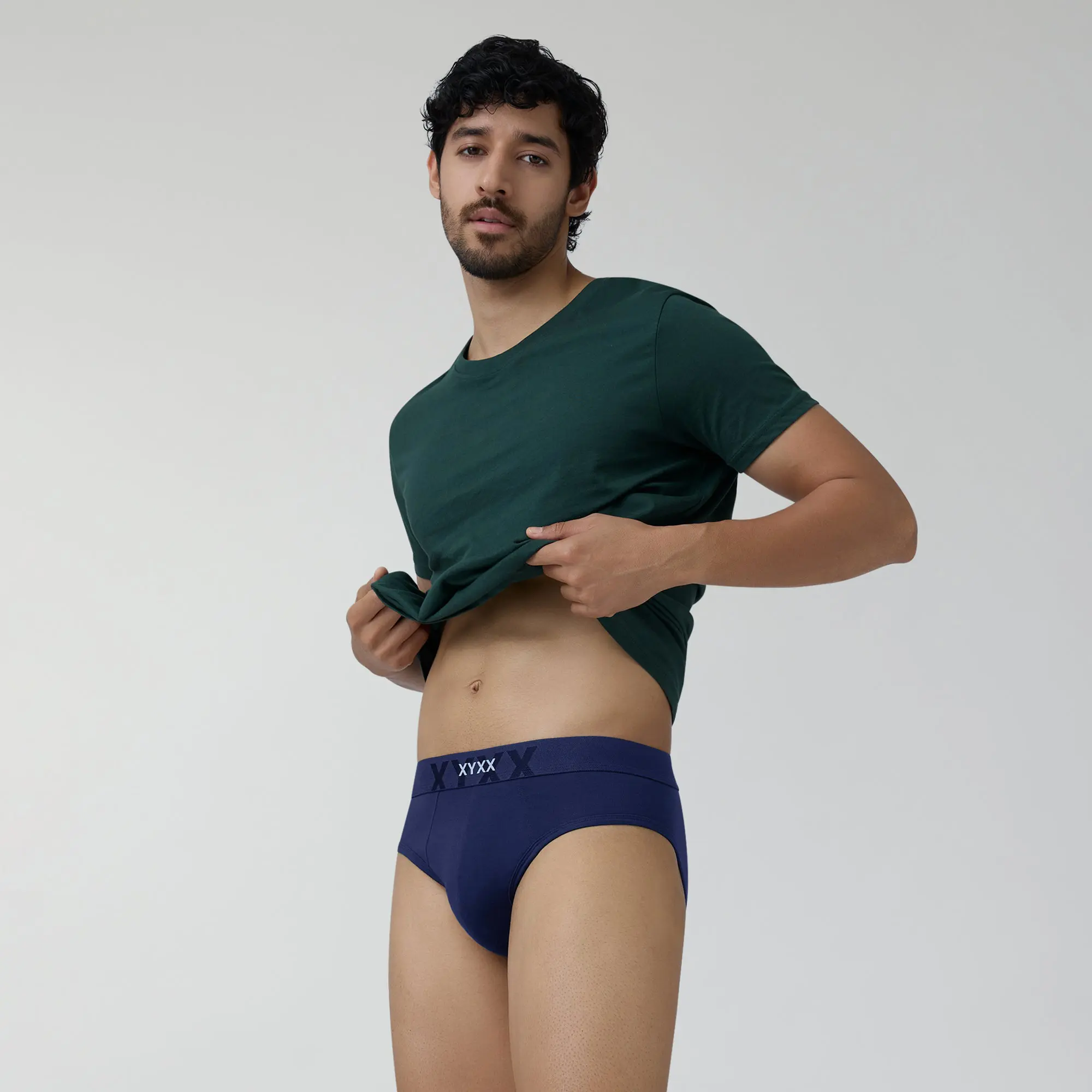 Element Cotton Stretch Briefs Midnight Blue - Image 4