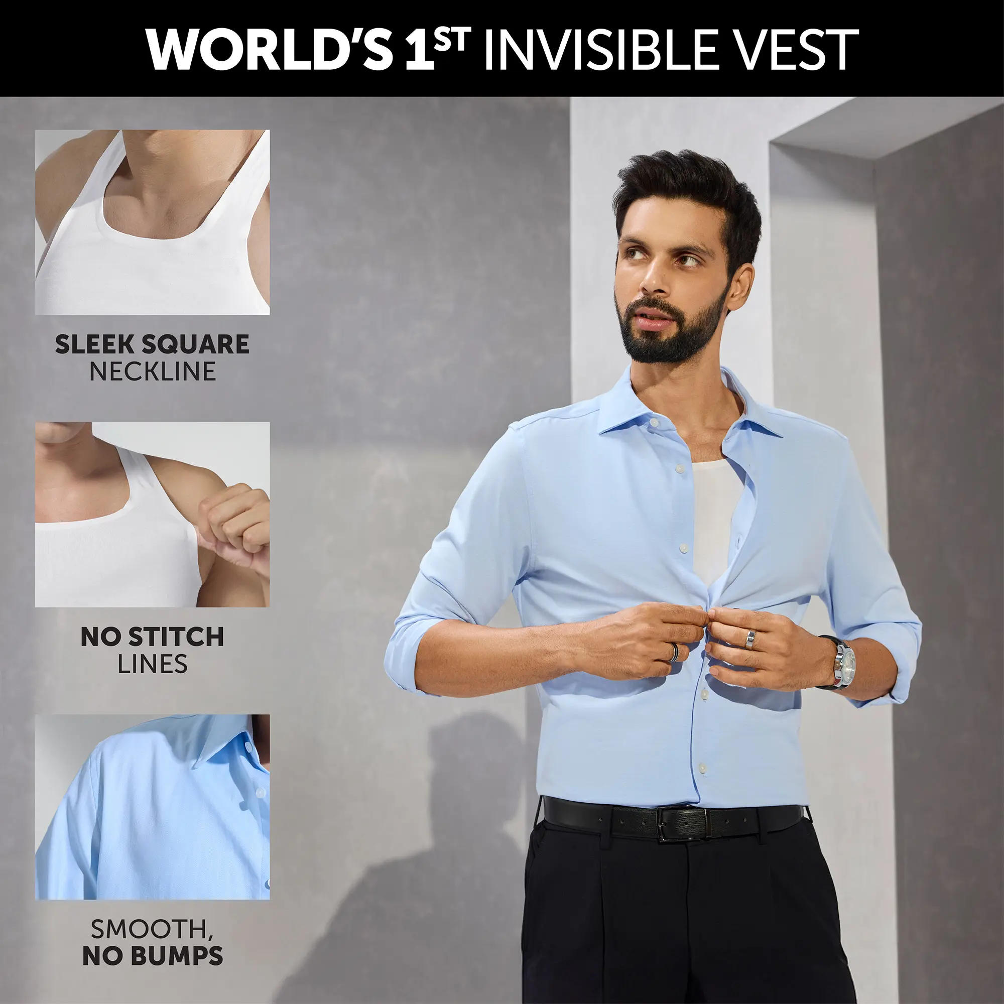 Element Invisible Vests Polar White - Image 2