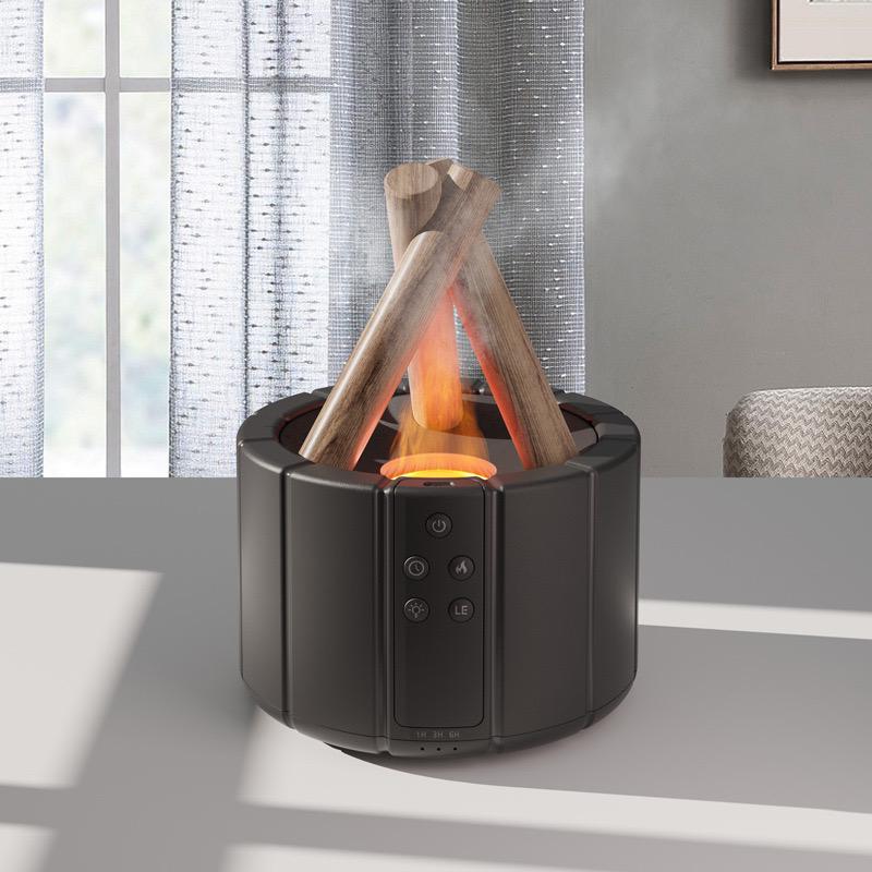 Ember: Cozy Bonfire Ultrasonic Humidifier & Aromatherapy Diffuser with Flame Effect & Ambient Night Light - Image 9