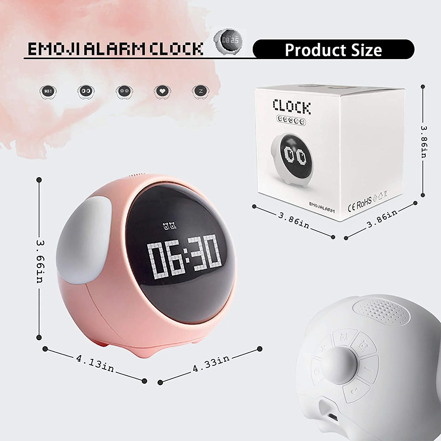 Emoji Digital Alarm Clock - Image 4