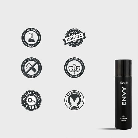 ENVY Natural Spray Perfume for Men - 70ml - Image 3