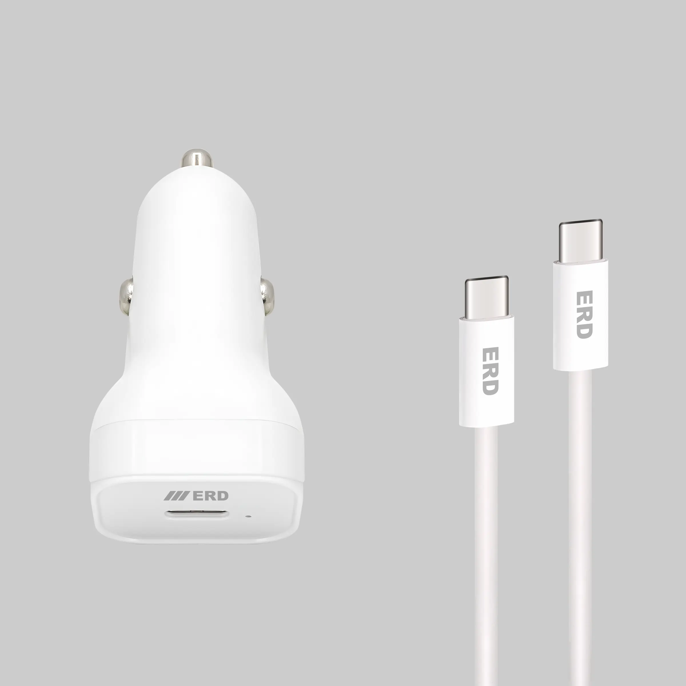 ERD CC-132 CHARGER USB-CTOC PD WHT 25W Fast Charger
