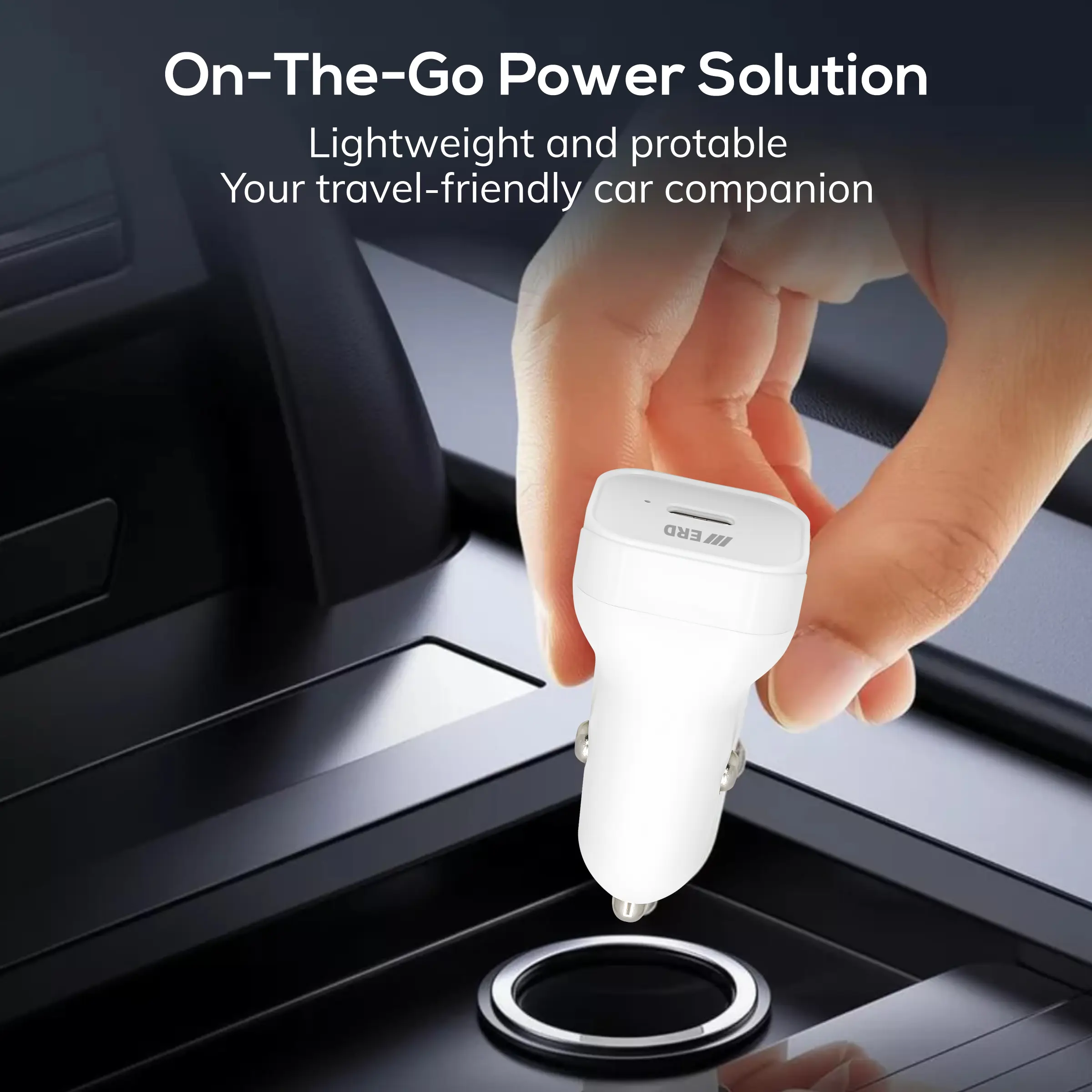ERD CC-132 CHARGER USB-CTOC PD WHT 25W Fast Charger - Image 6