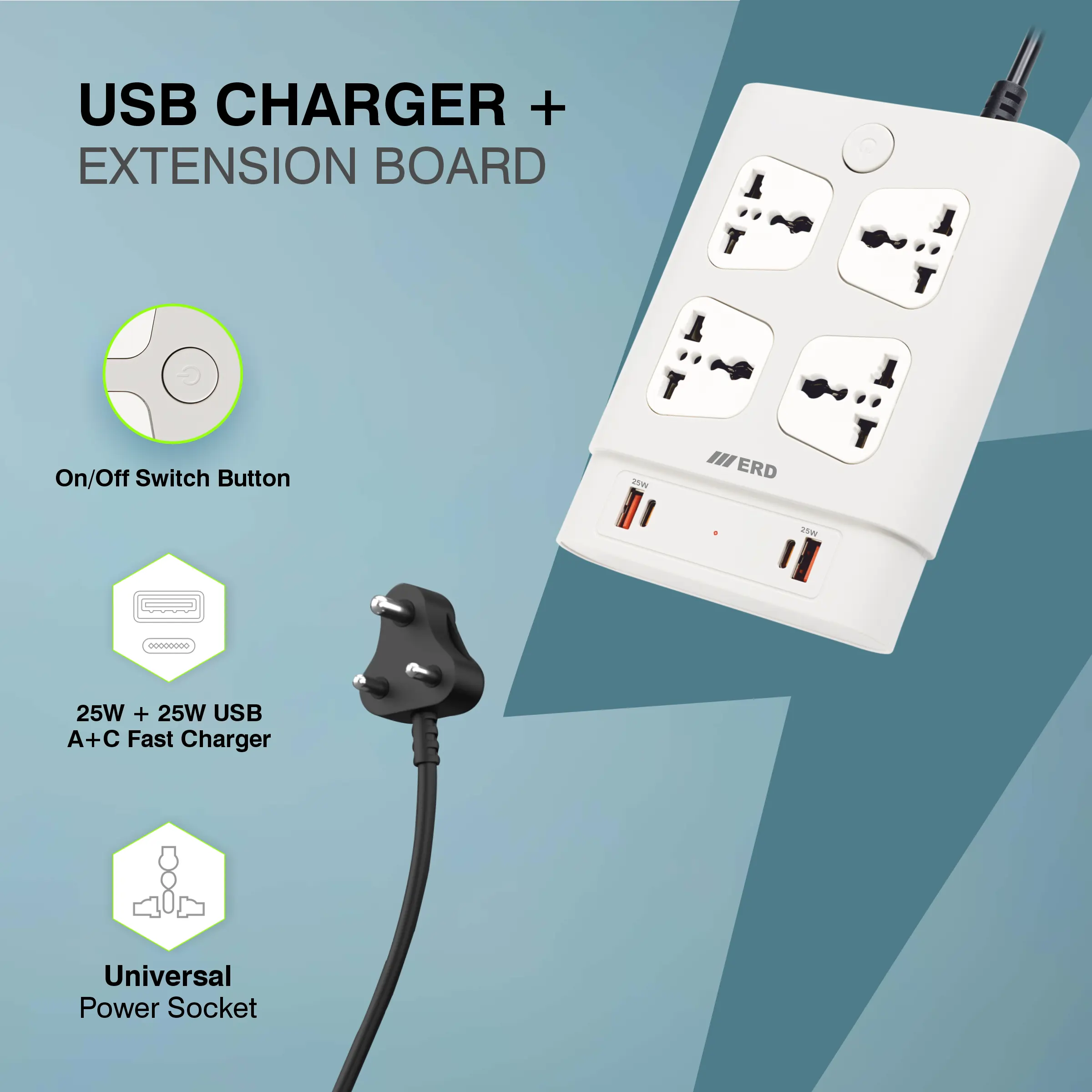 ERD POWER STRIP EXTENSION EB-44 - Image 4